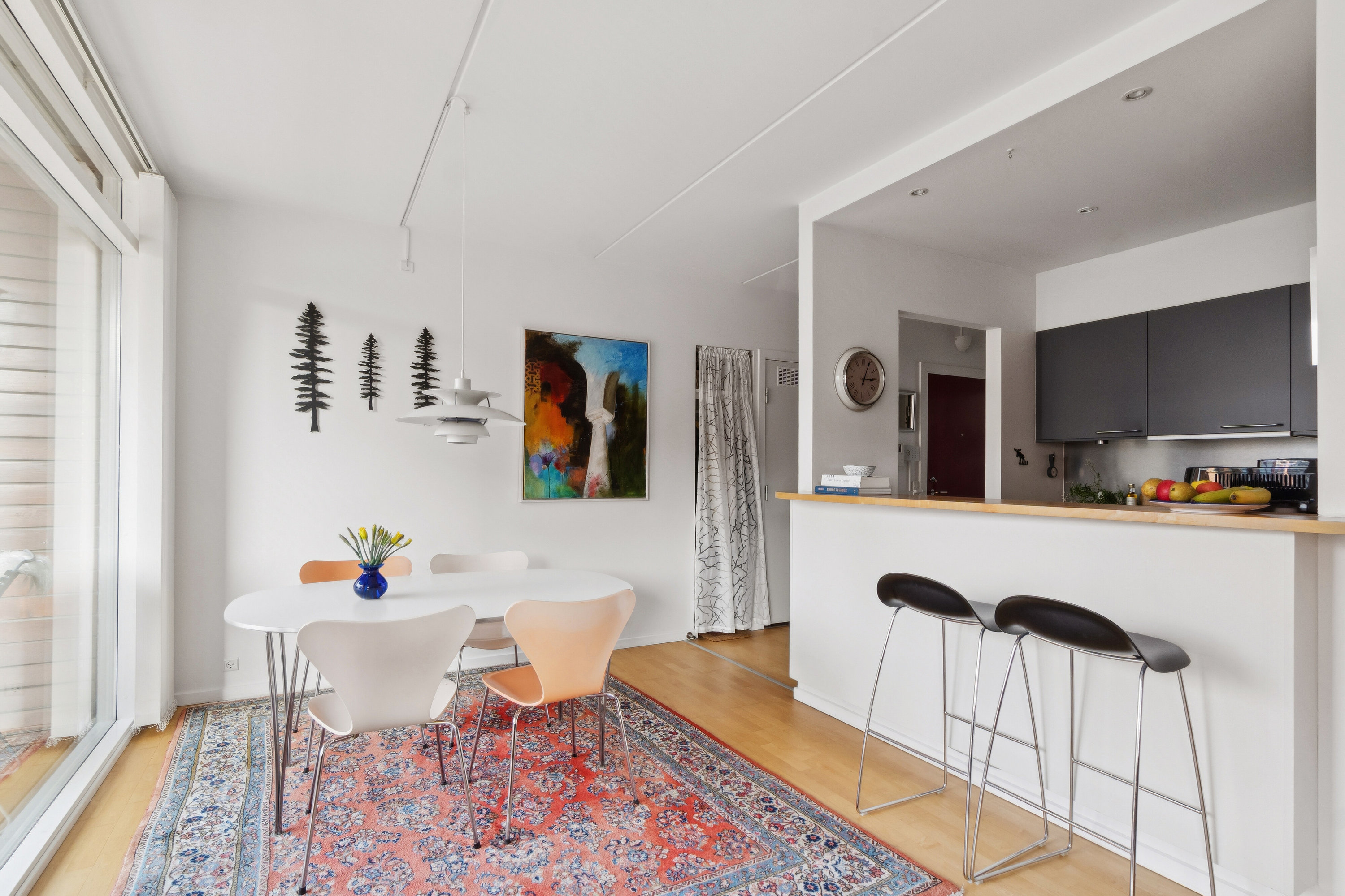 Fremhævet spisestue billede i fuldskærmstilstand. Billede af Erik Eriksens Gade 11, 2. tv., 2300 København S