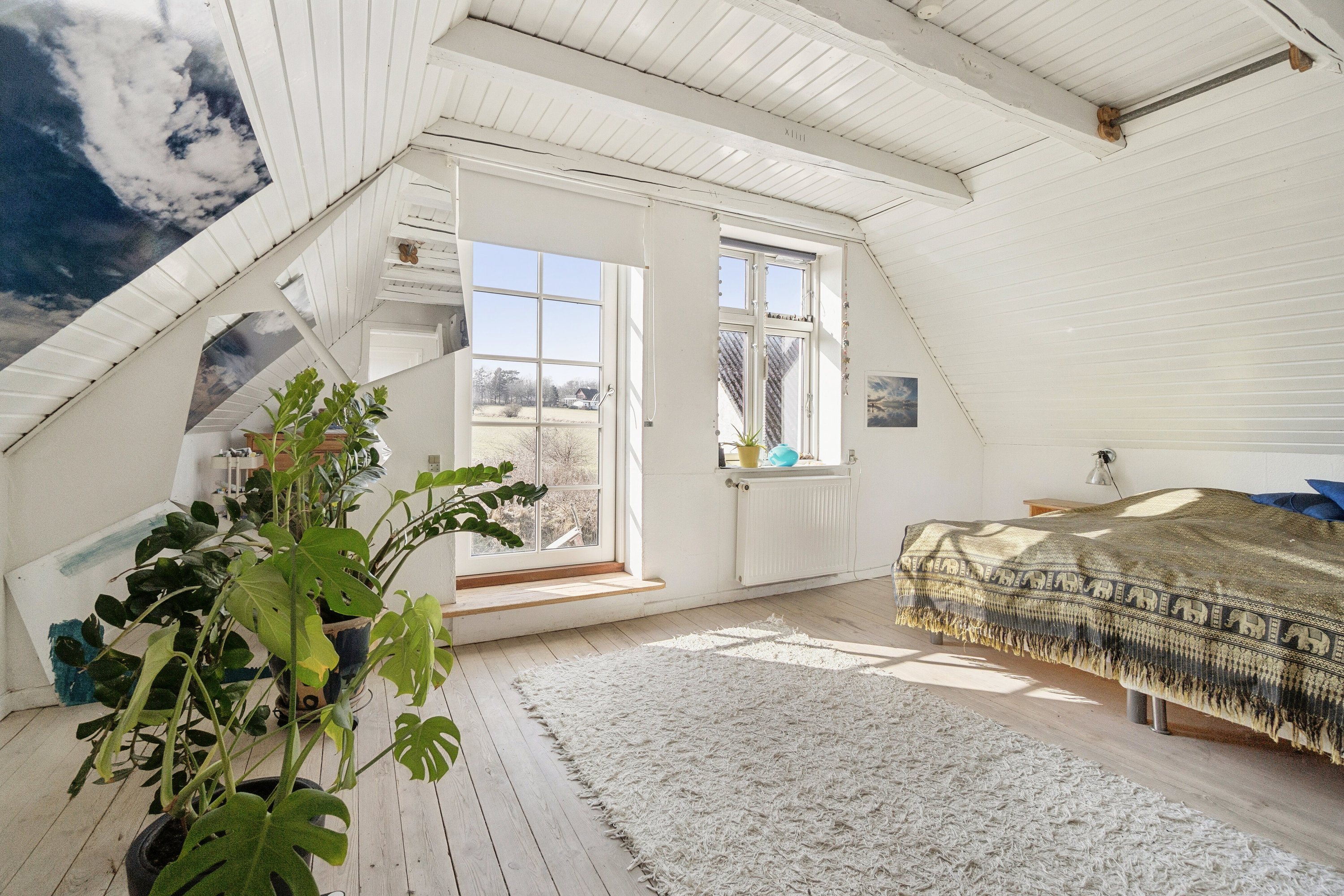 Fremhævet soveværelse billede i fuldskærmstilstand. Billede af Helligdomsvej 15, Rø, 3760 Gudhjem