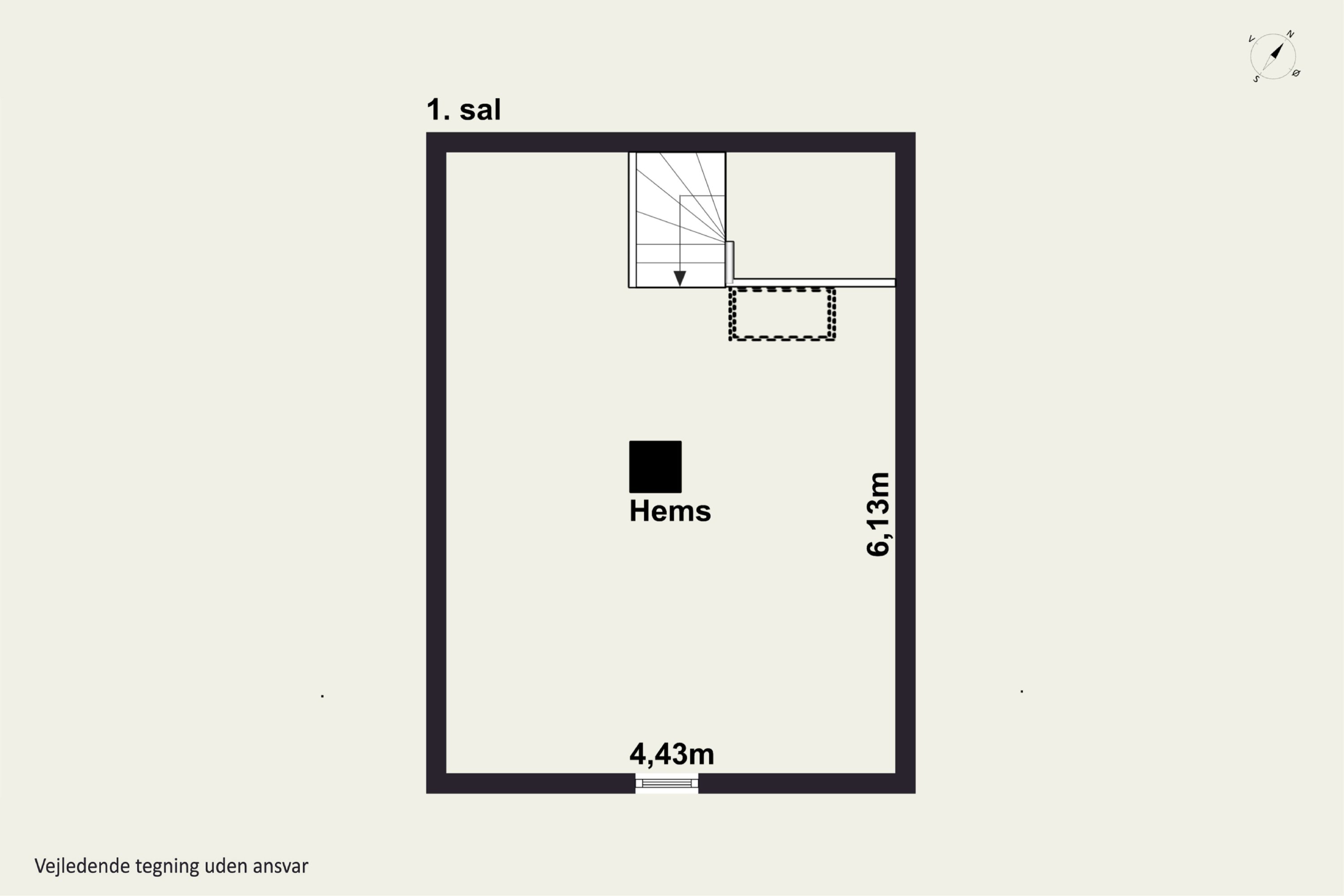 Plantegninger billede af Helligdomsvej 15, Rø, 3760 Gudhjem