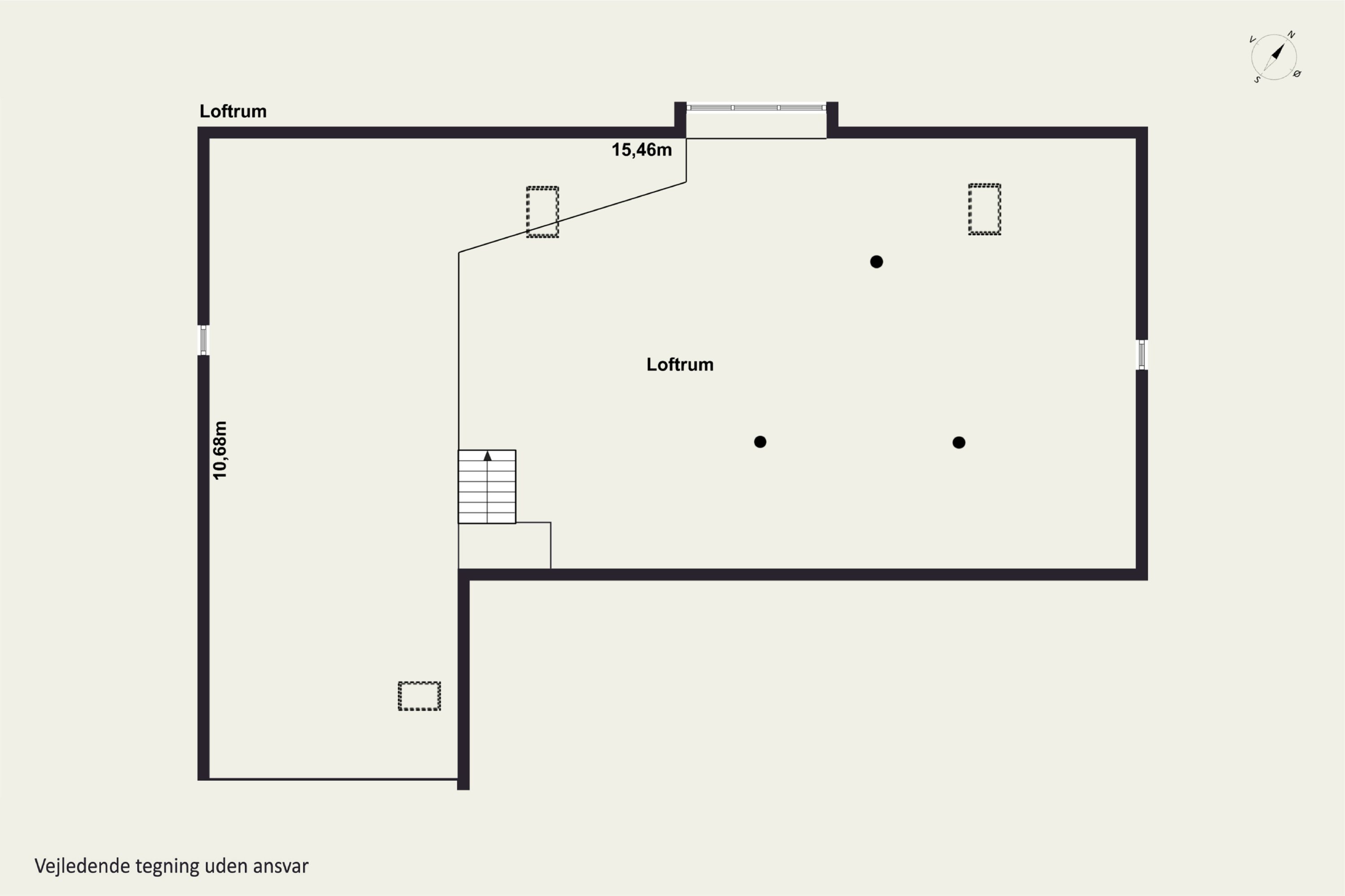 Plantegninger billede af Helligdomsvej 15, Rø, 3760 Gudhjem