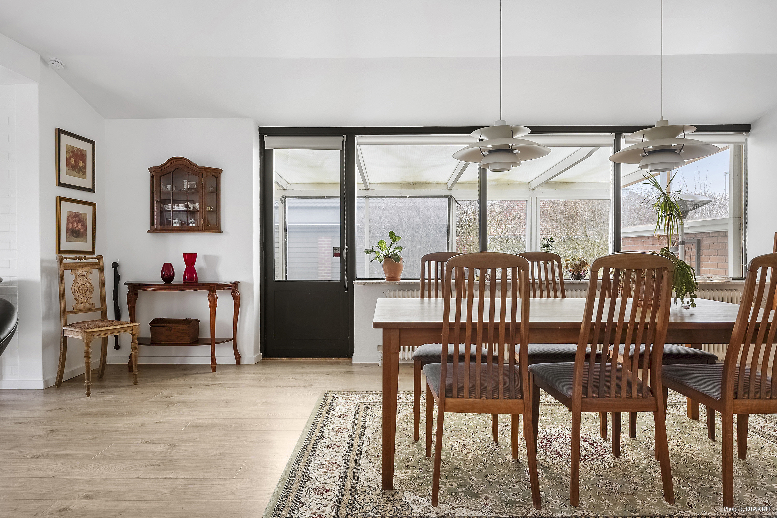 Fremhævet spisestue billede i fuldskærmstilstand. Billede af Mejsevej 5, 8300 Odder