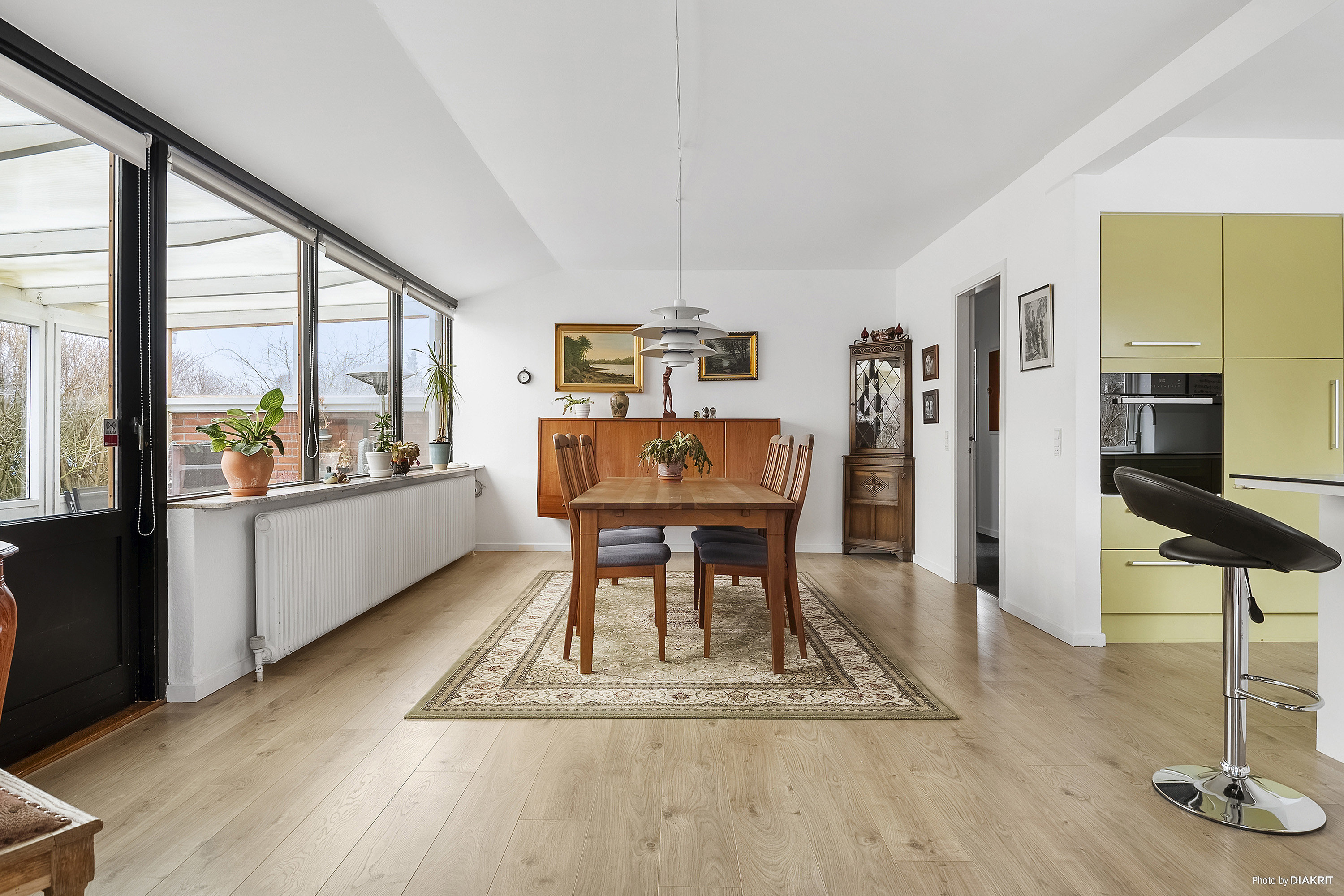 Fremhævet spisestue billede i fuldskærmstilstand. Billede af Mejsevej 5, 8300 Odder
