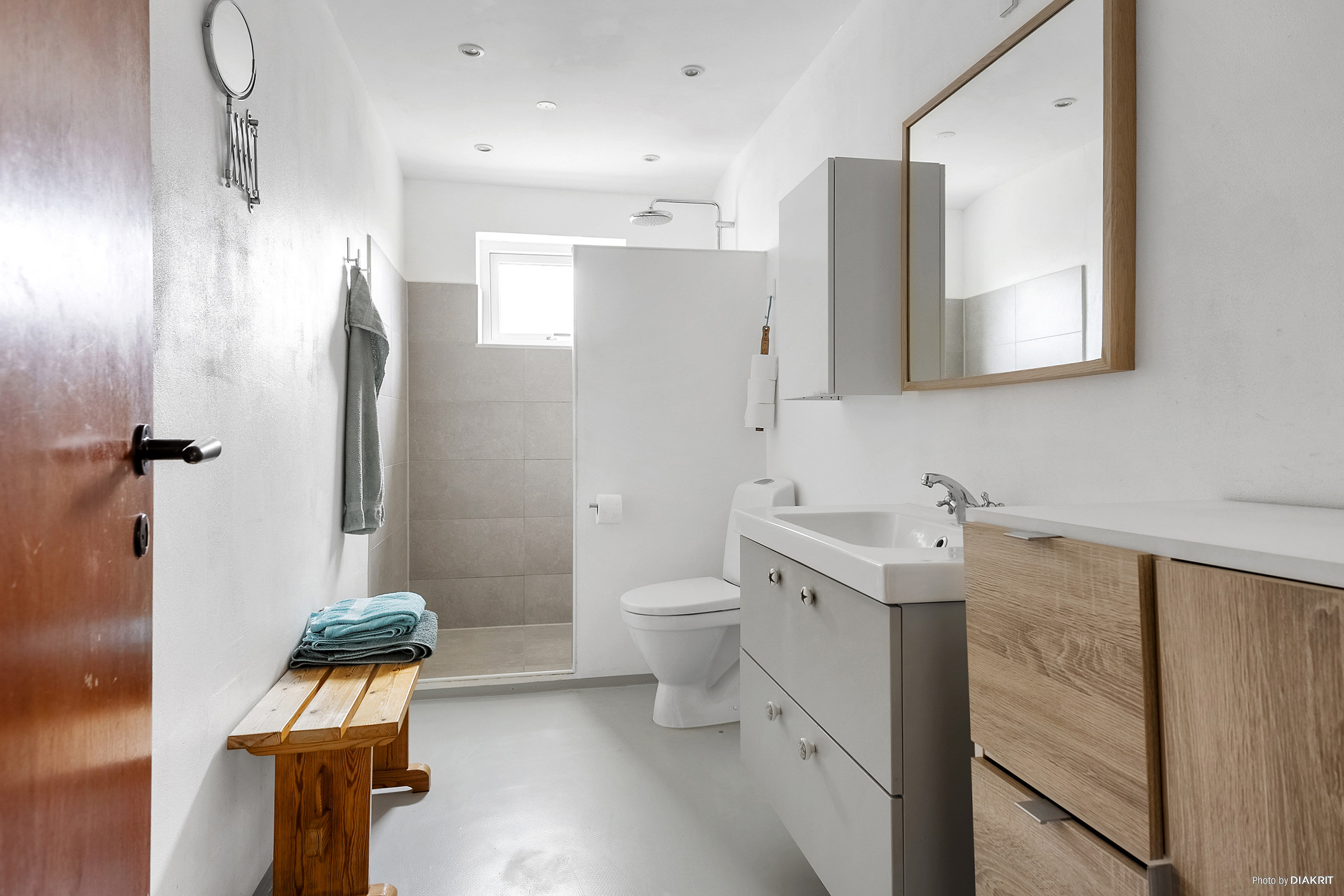 Fremhævet badeværelse billede i fuldskærmstilstand. Billede af Mejsevej 5, 8300 Odder