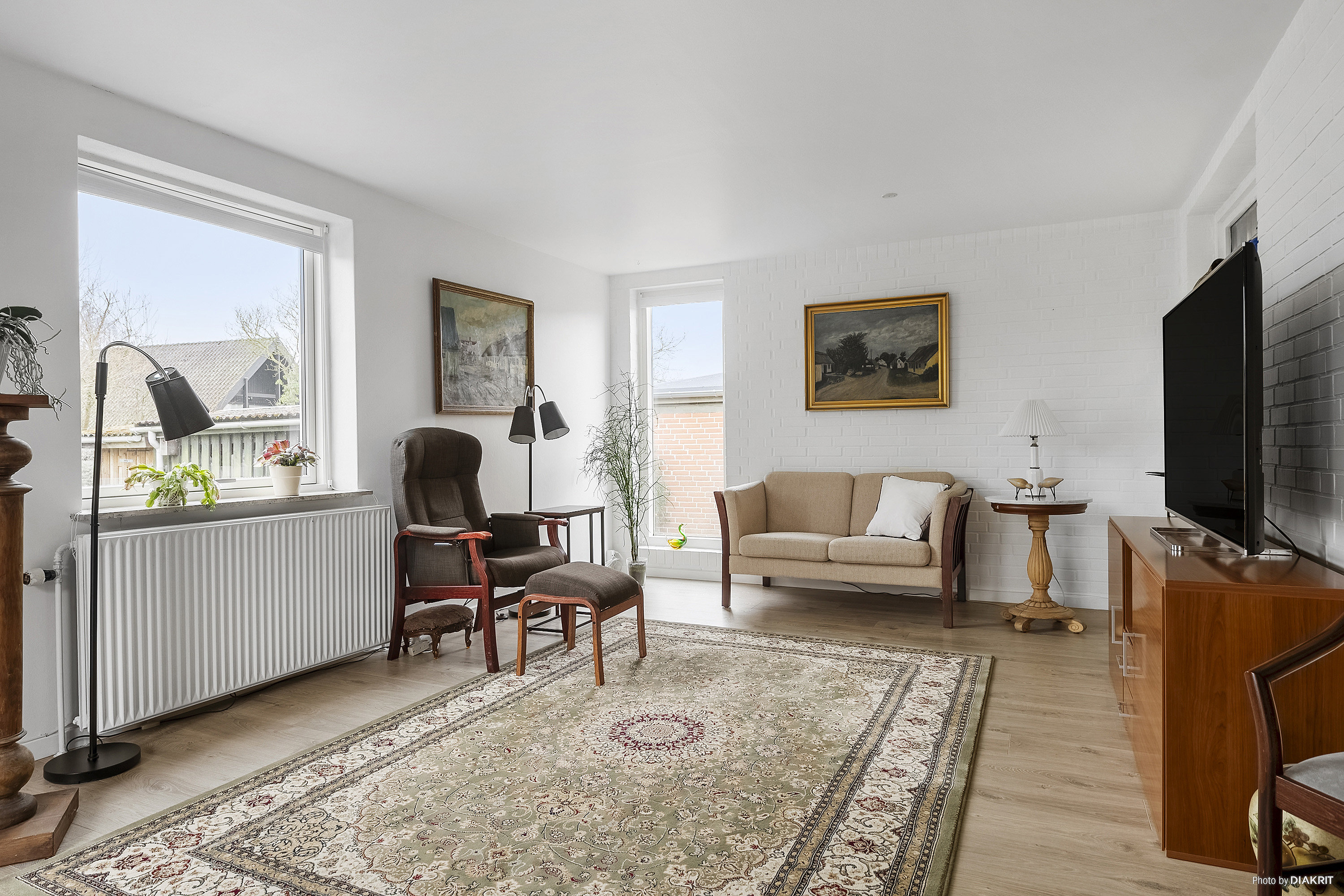 Fremhævet stue billede i fuldskærmstilstand. Billede af Mejsevej 5, 8300 Odder