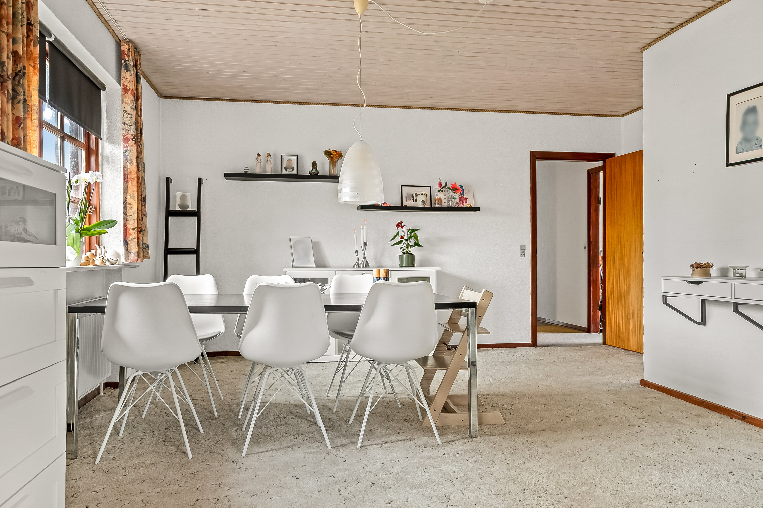 Fremhævet spisestue billede i fuldskærmstilstand. Billede af Elbækvej 39, Elbæk, 7080 Børkop