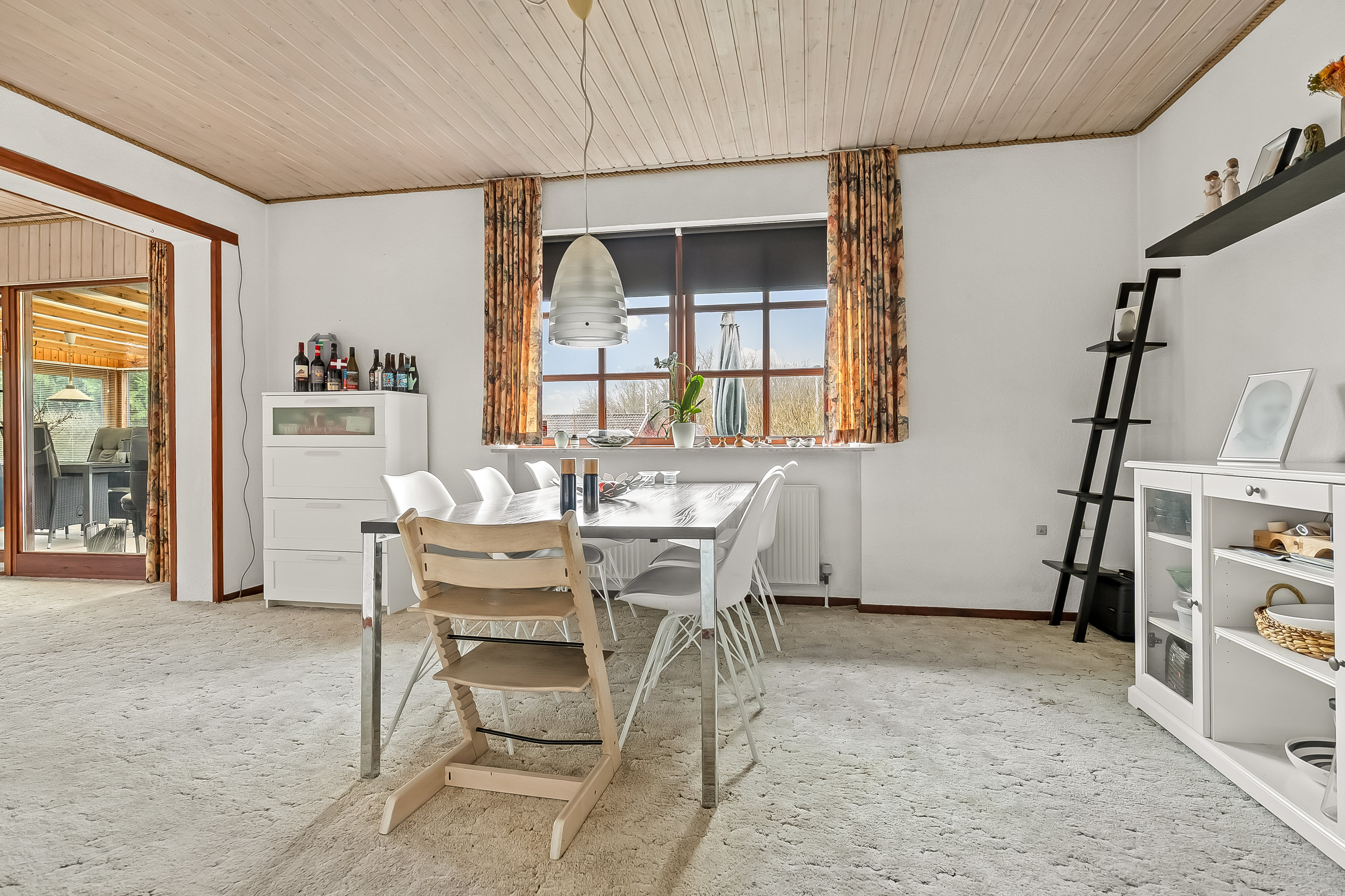 Fremhævet spisestue billede i fuldskærmstilstand. Billede af Elbækvej 39, Elbæk, 7080 Børkop