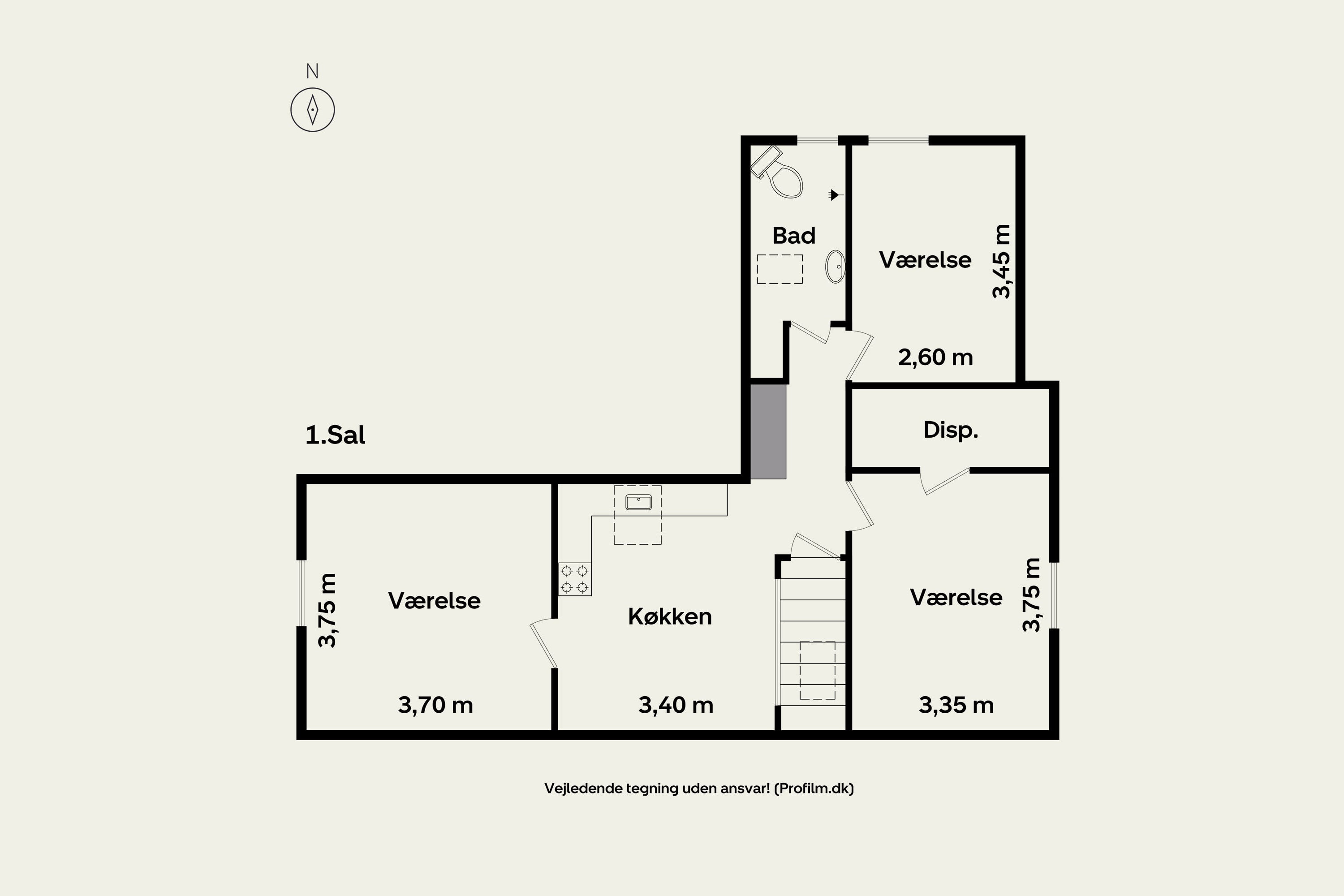Plantegninger billede af Broby Overdrev 1, 4180 Sorø