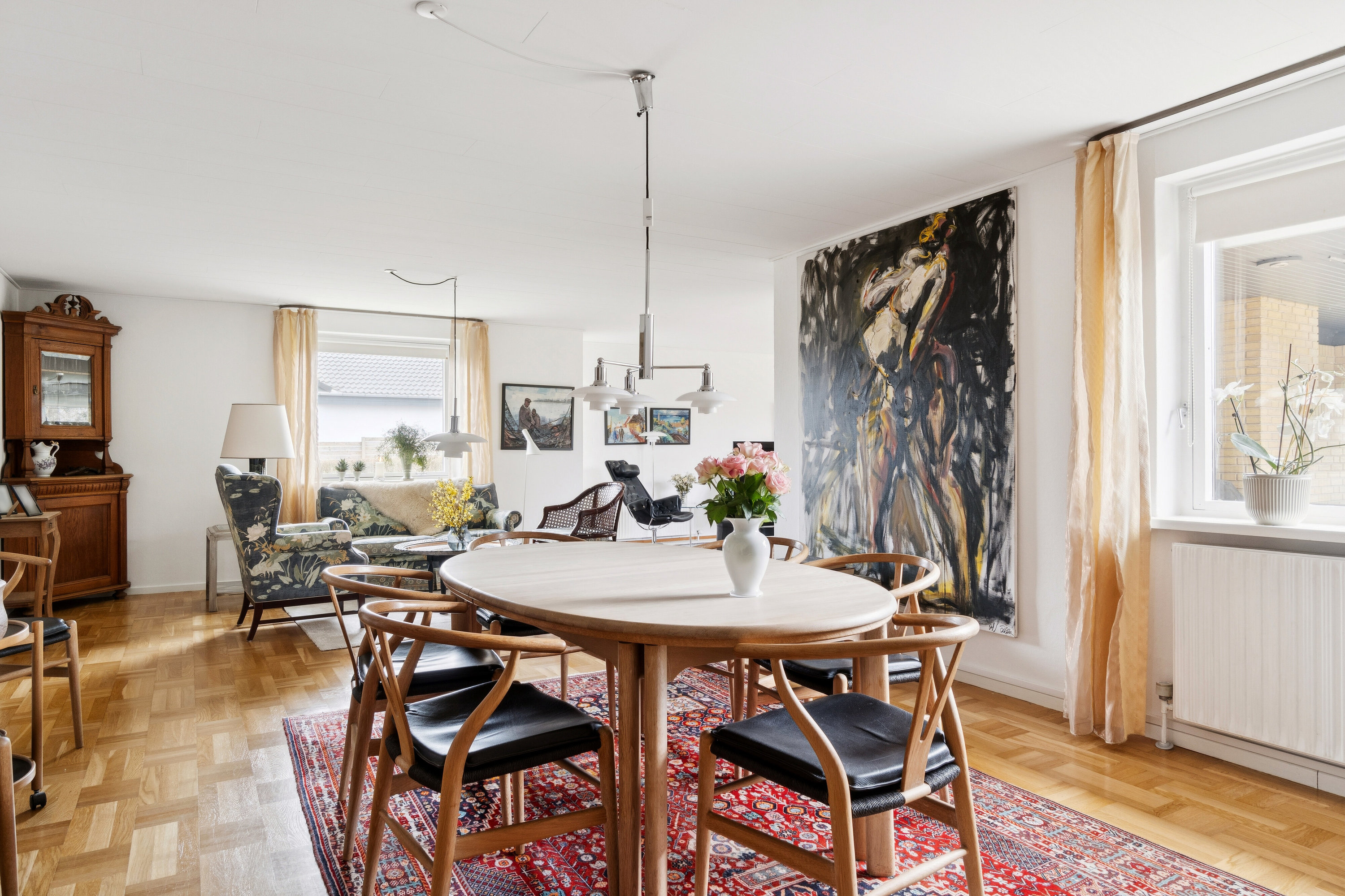 Fremhævet spisestue billede i fuldskærmstilstand. Billede af Kingosvænge 6A, 4700 Næstved