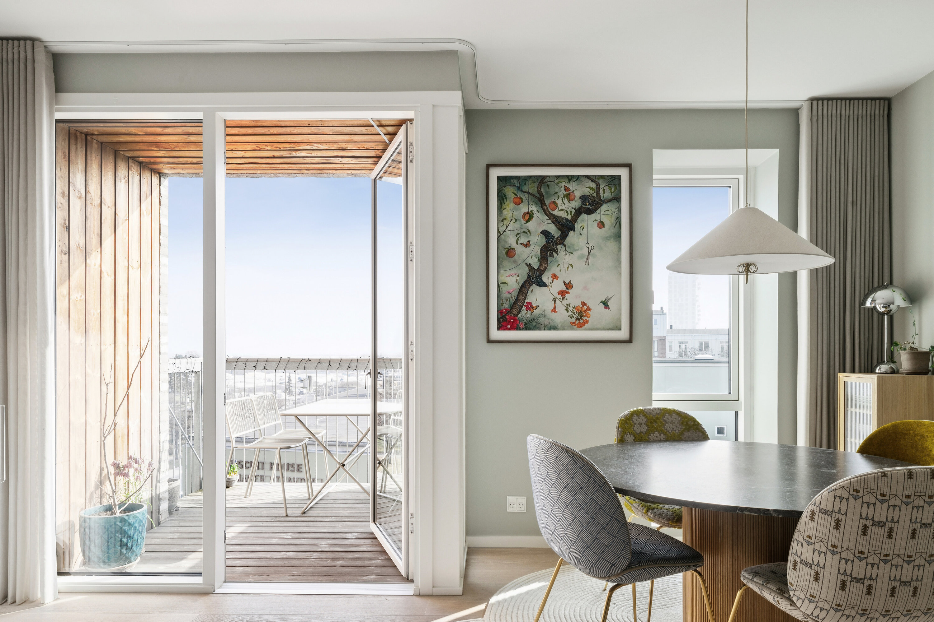 Fremhævet spisestue billede i fuldskærmstilstand. Billede af Amager Strandvej 58F, 4. th., 2300 København S