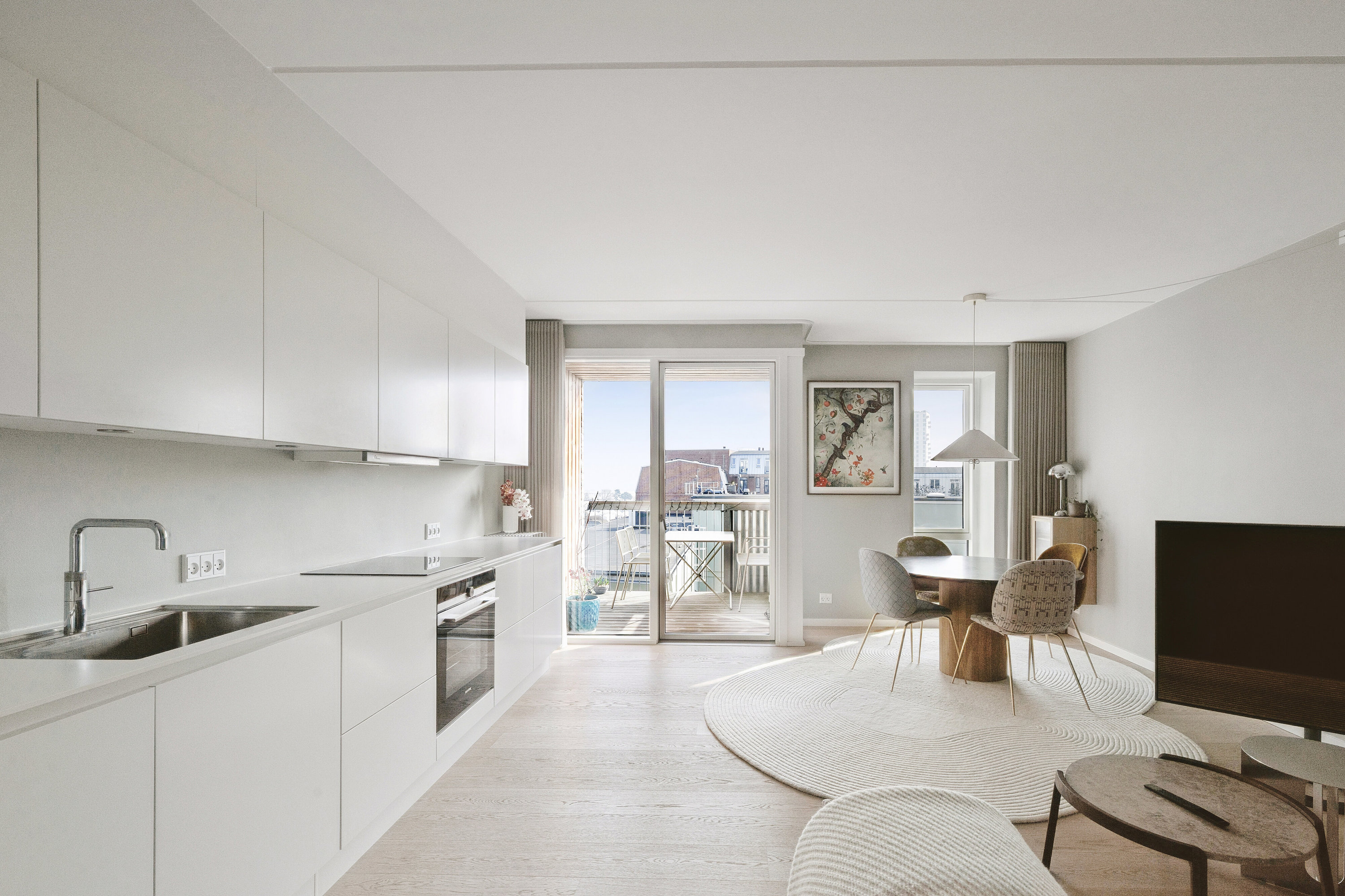 Fremhævet køkken billede i fuldskærmstilstand. Billede af Amager Strandvej 58F, 4. th., 2300 København S