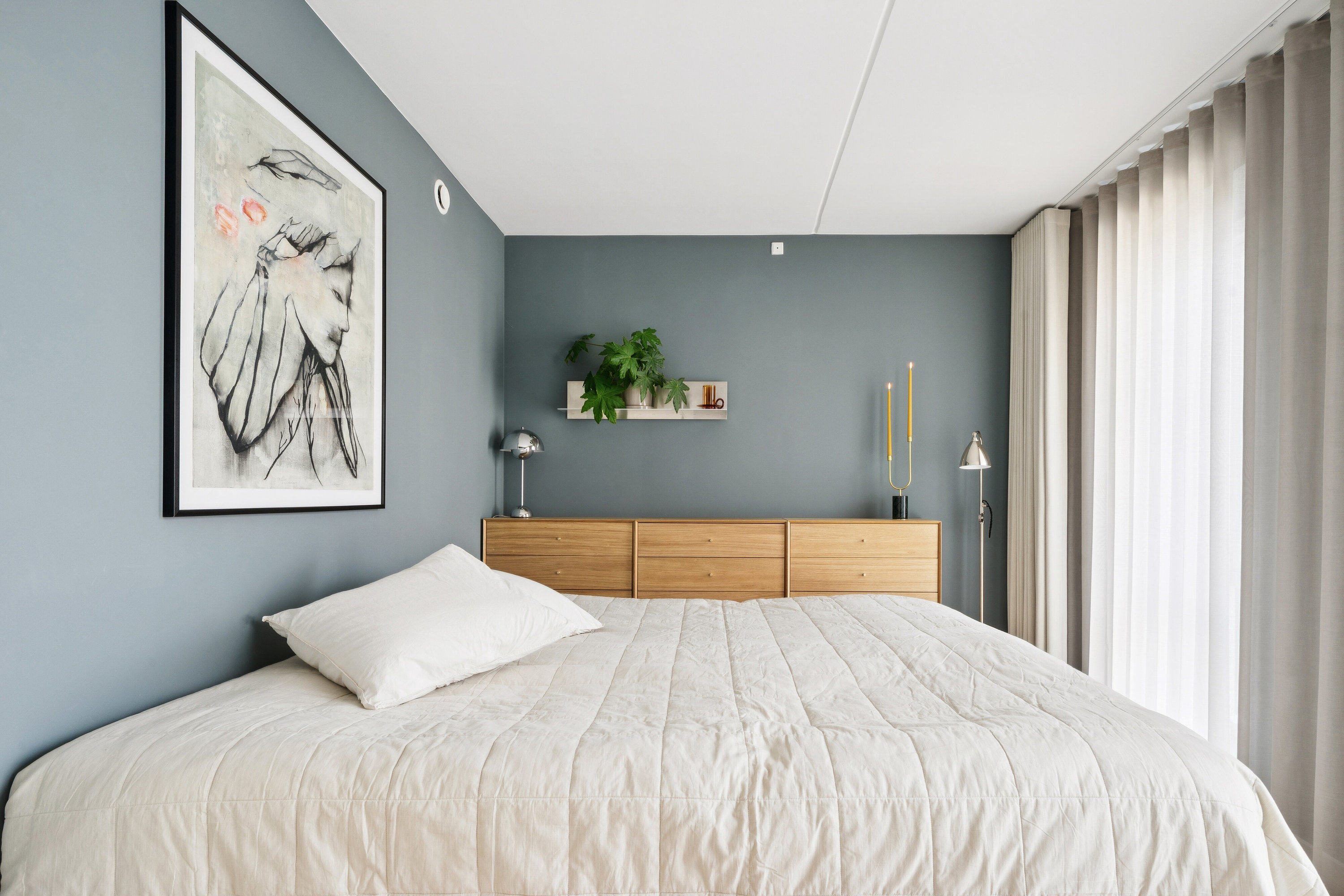 Fremhævet soveværelse billede i fuldskærmstilstand. Billede af Amager Strandvej 58F, 4. th., 2300 København S