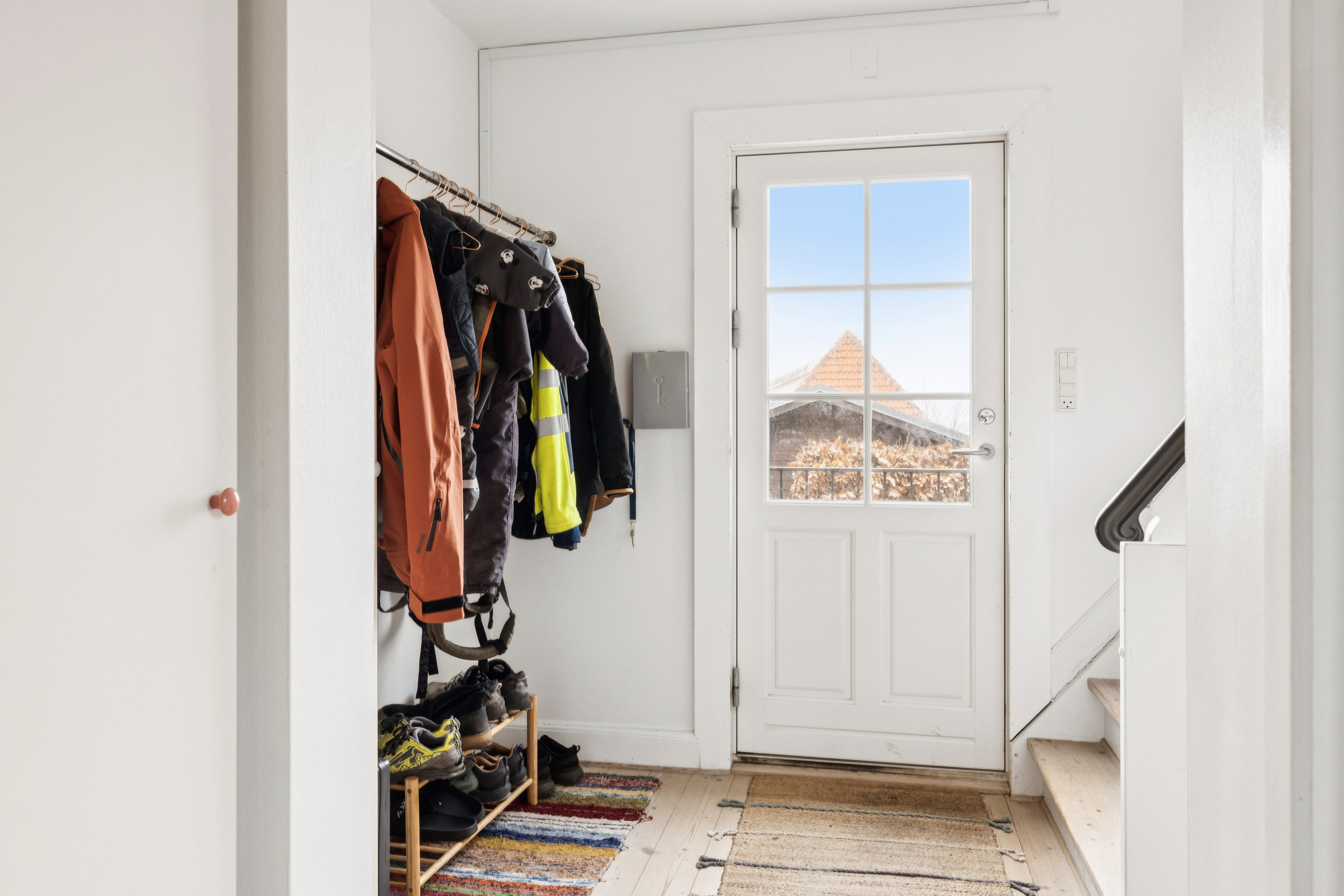 Fremhævet gang billede i fuldskærmstilstand. Billede af Skolevej 9, 8410 Rønde