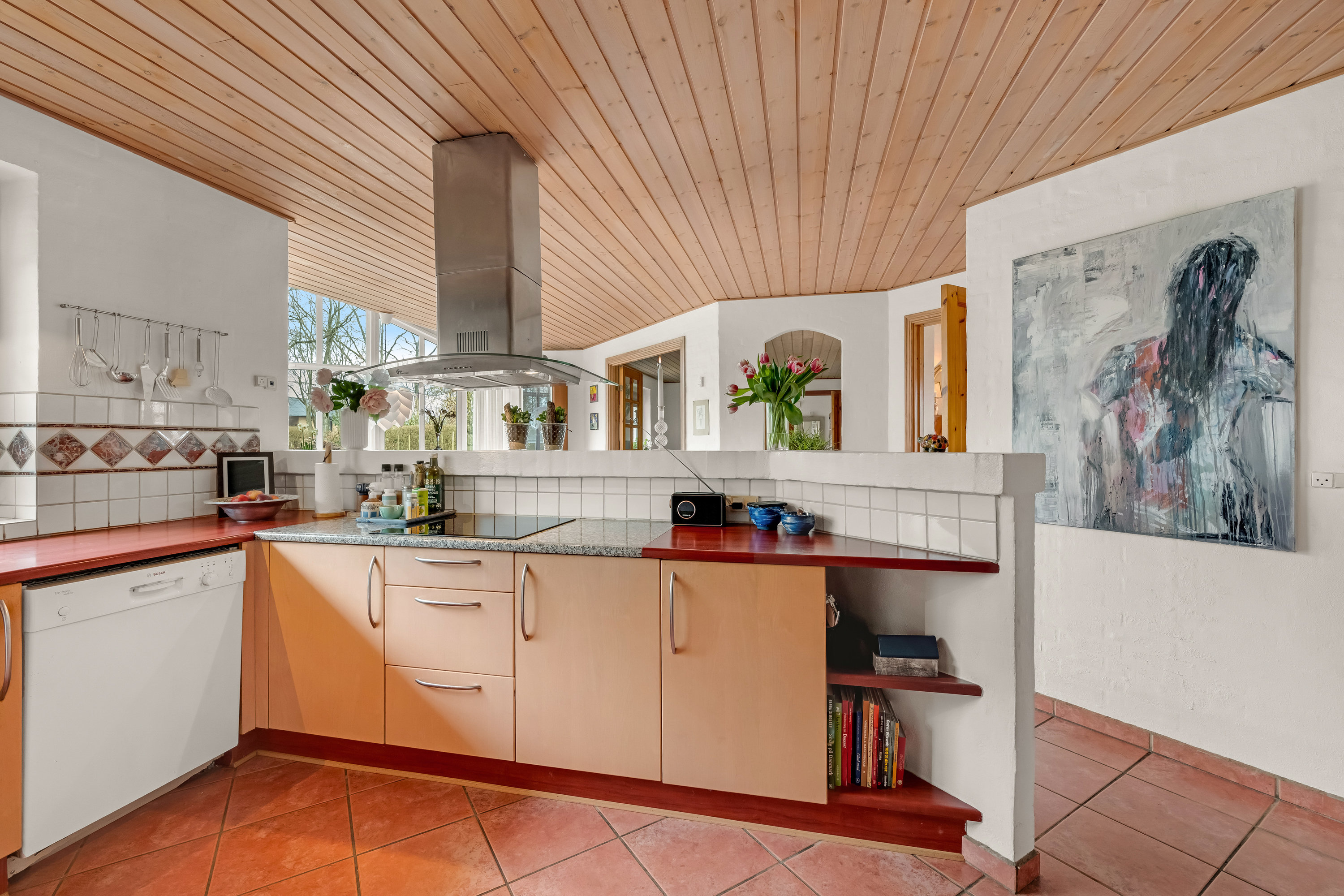 Fremhævet køkken billede i fuldskærmstilstand. Billede af Gyvelvænget 3, 6920 Videbæk