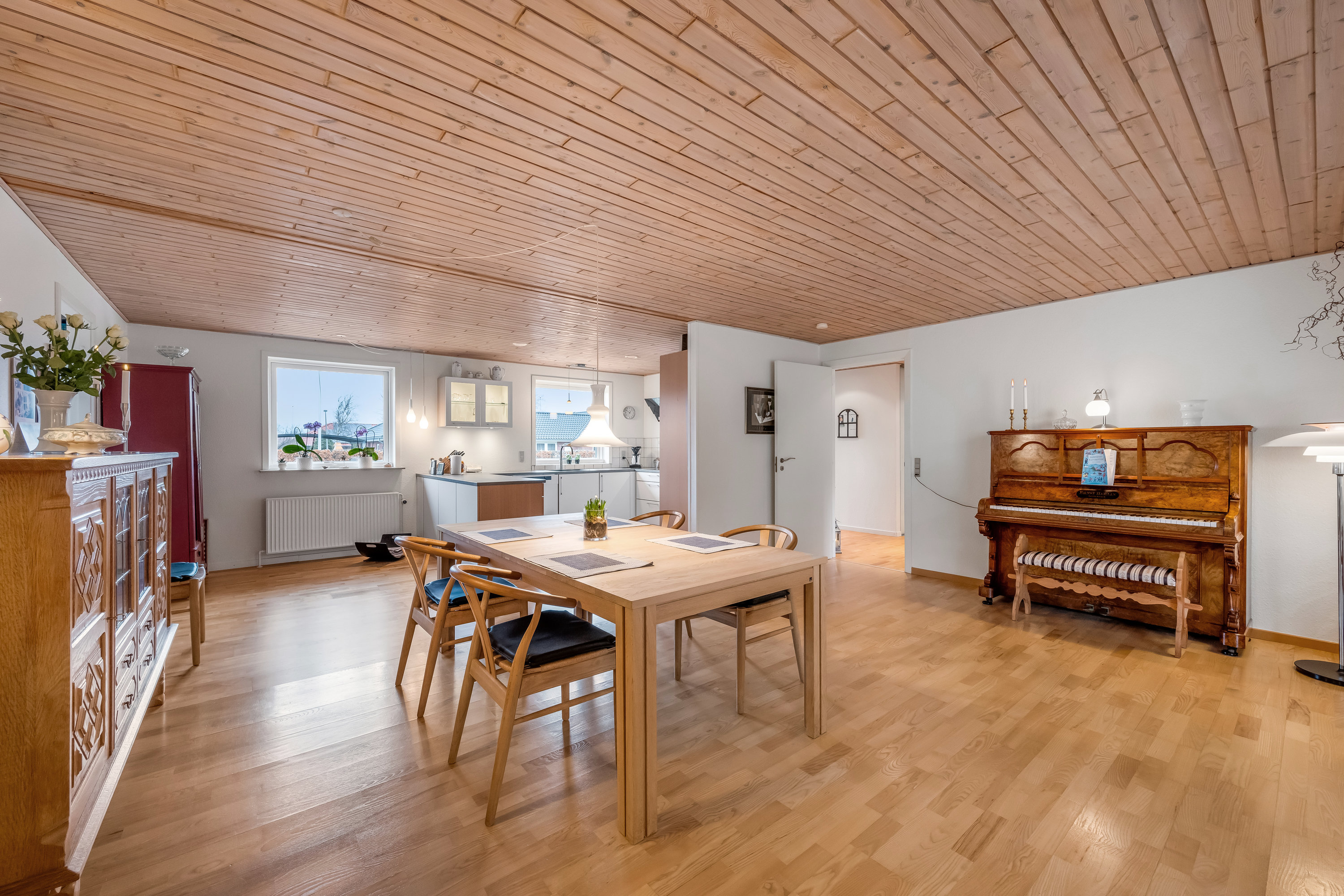 Fremhævet stue billede i fuldskærmstilstand. Billede af Oldagervænget 26, 6900 Skjern