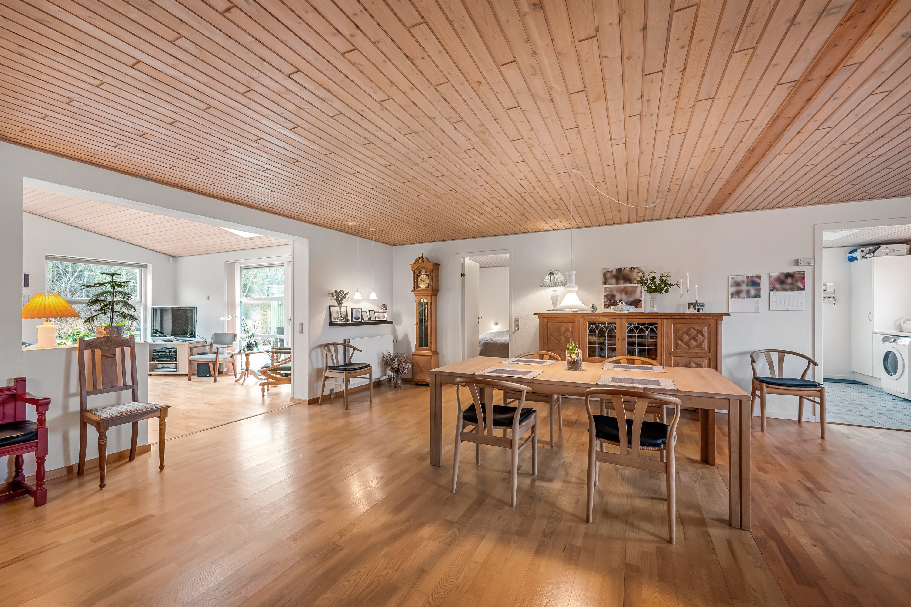 Fremhævet stue billede i fuldskærmstilstand. Billede af Oldagervænget 26, 6900 Skjern