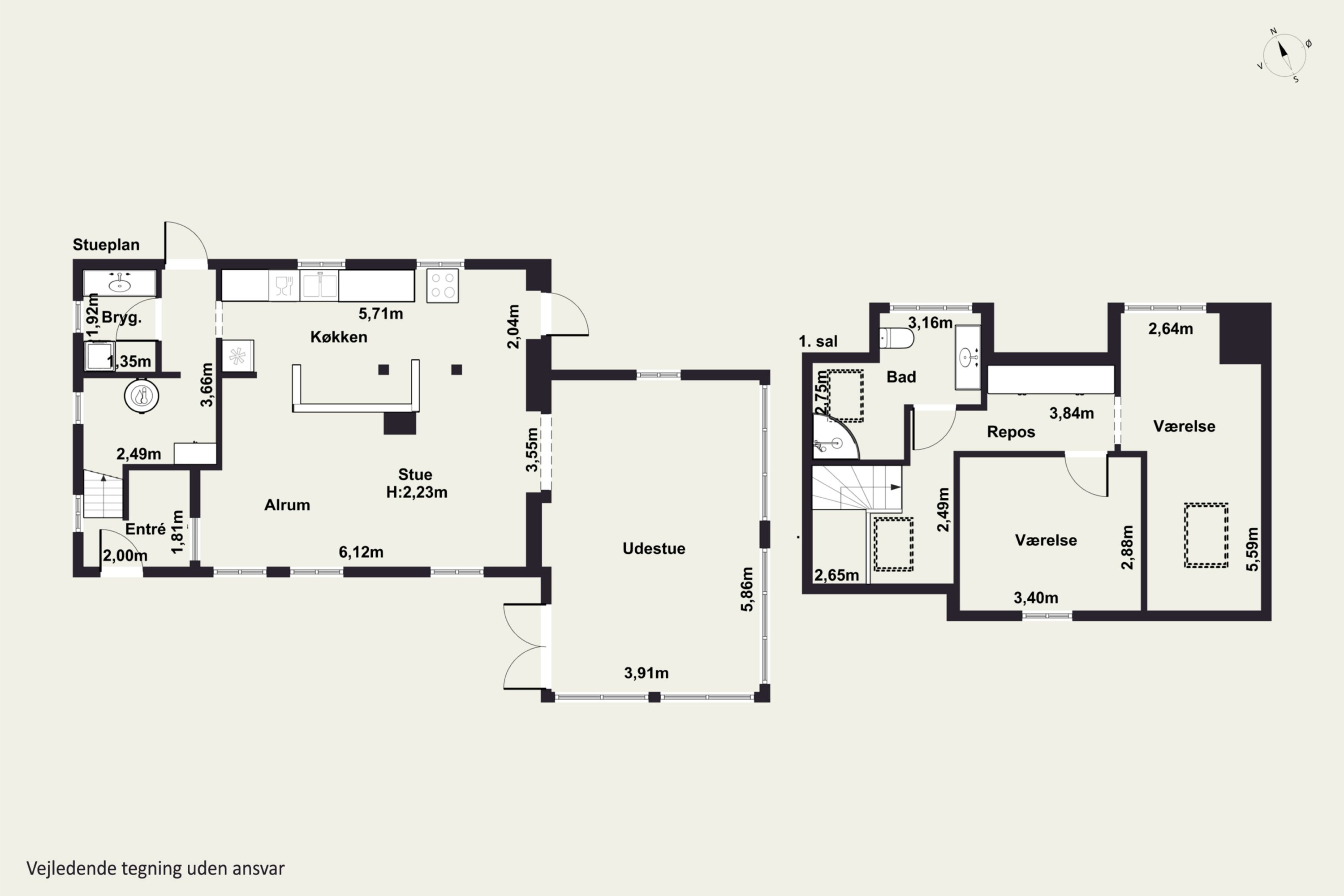Plantegninger billede af Lundegårdsvej 9, 4720 Præstø