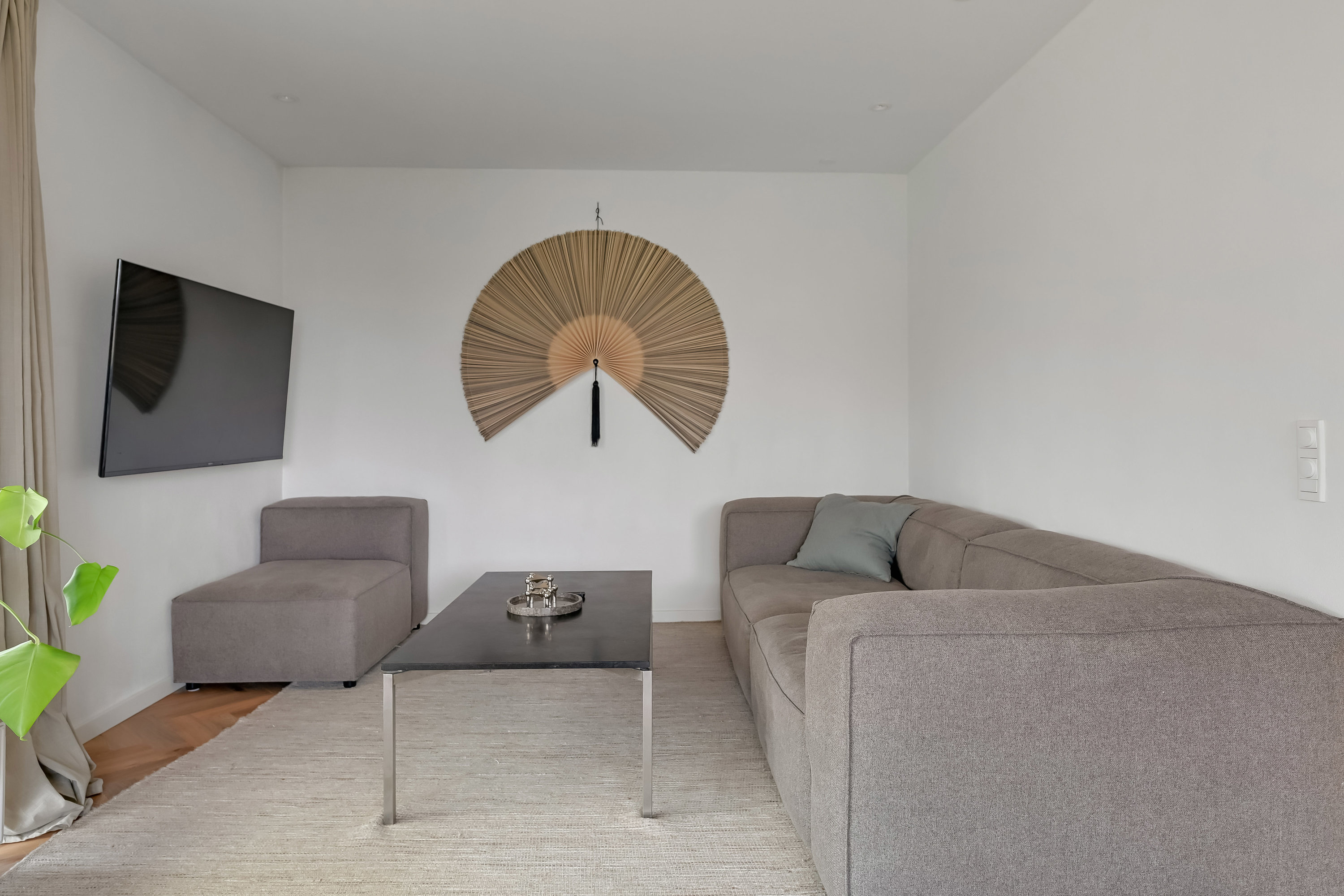 Fremhævet stue billede i fuldskærmstilstand. Billede af Gl Møllevej 24, 6840 Oksbøl