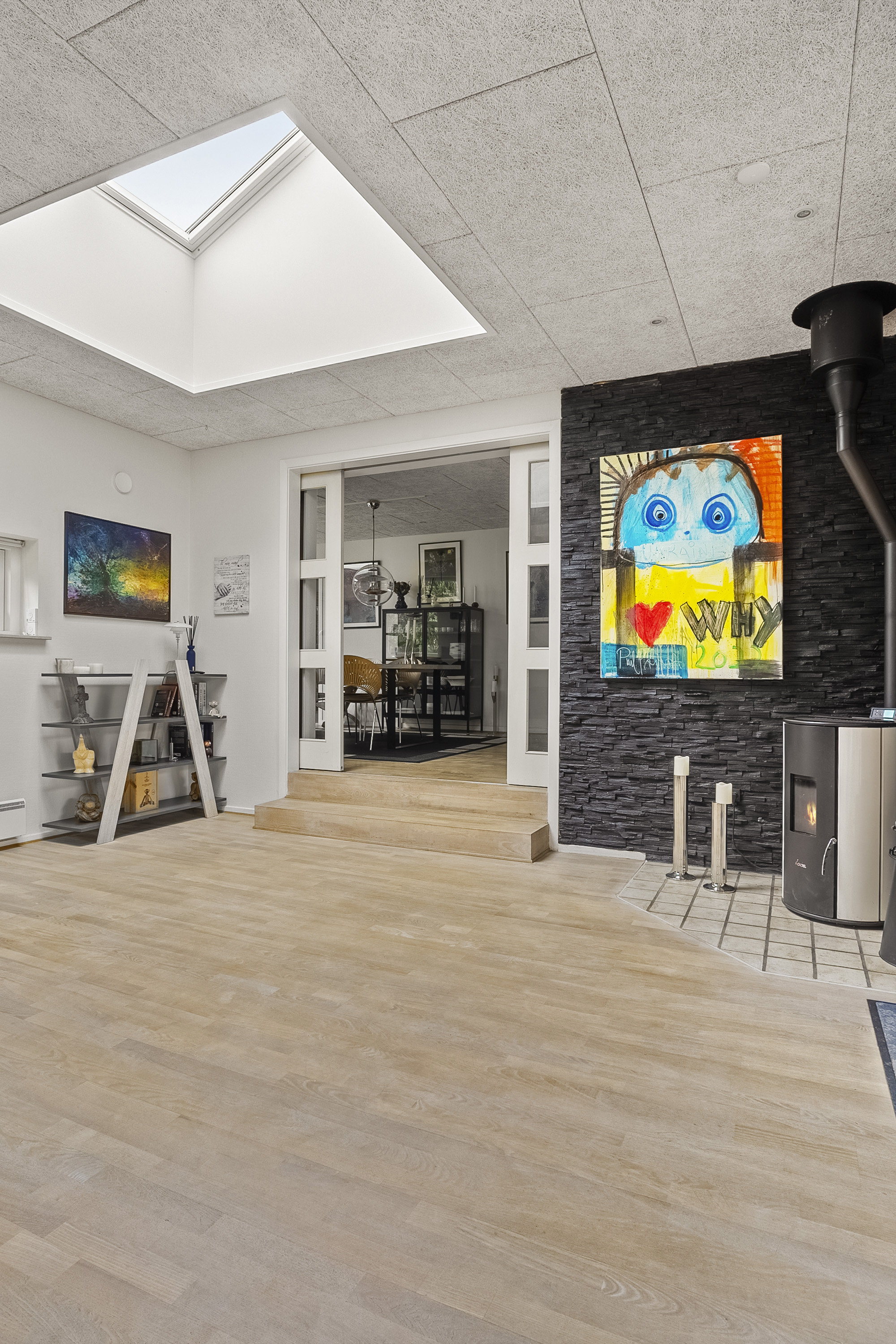 Fremhævet stue billede i fuldskærmstilstand. Billede af Brådhusvej 31, 8700 Horsens