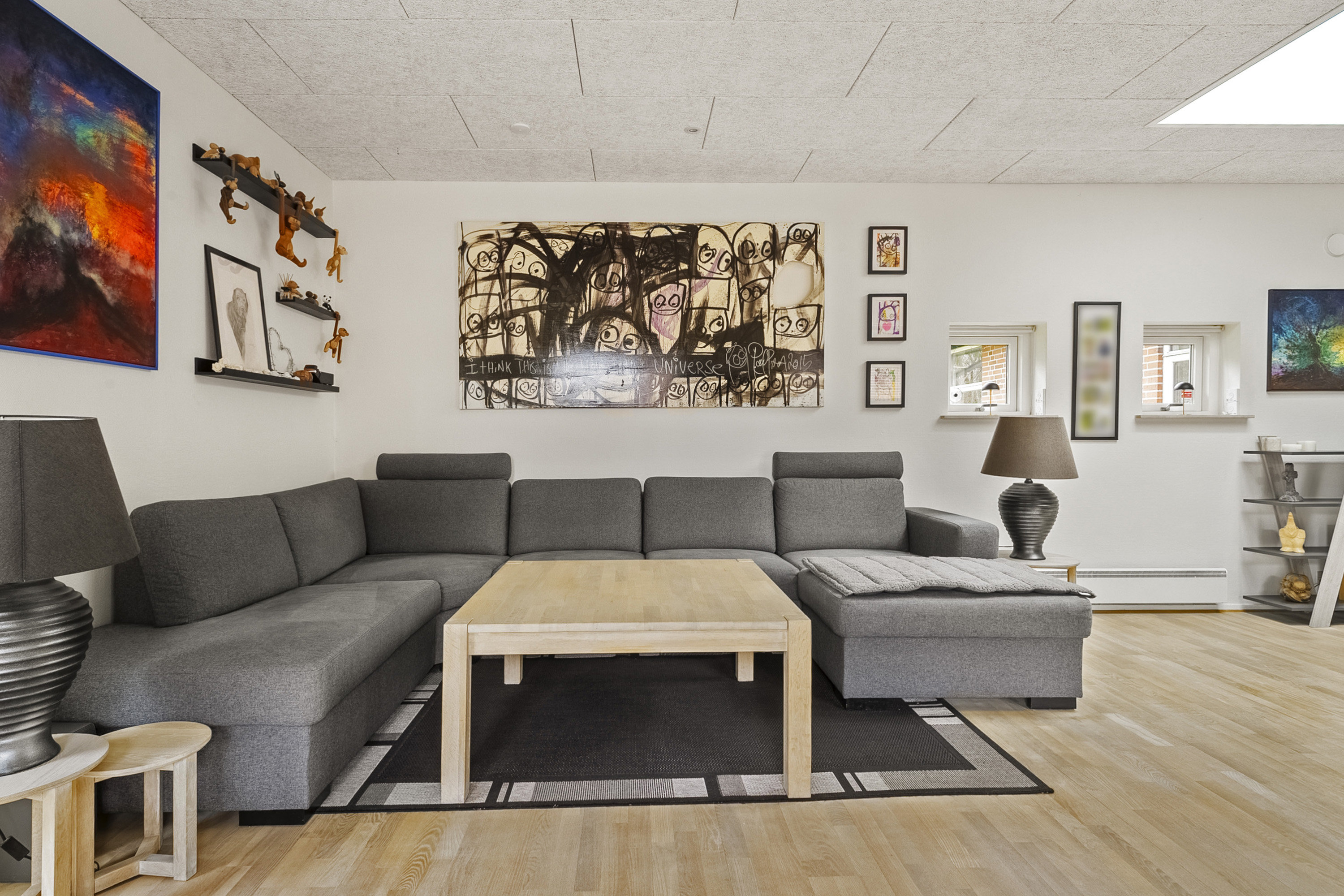 Fremhævet stue billede i fuldskærmstilstand. Billede af Brådhusvej 31, 8700 Horsens