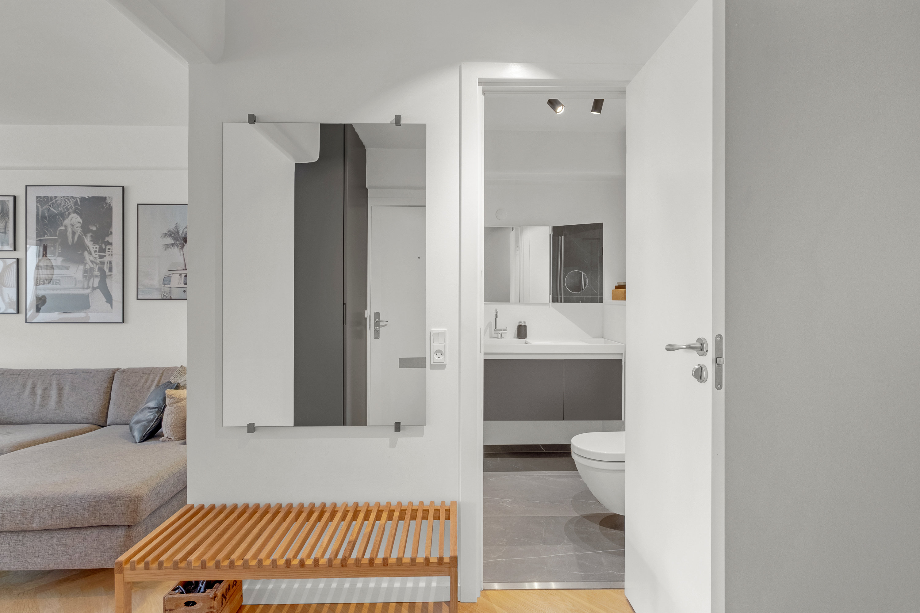 Fremhævet gang billede i fuldskærmstilstand. Billede af Guldsmedgade 27, 4. th., 8000 Aarhus C