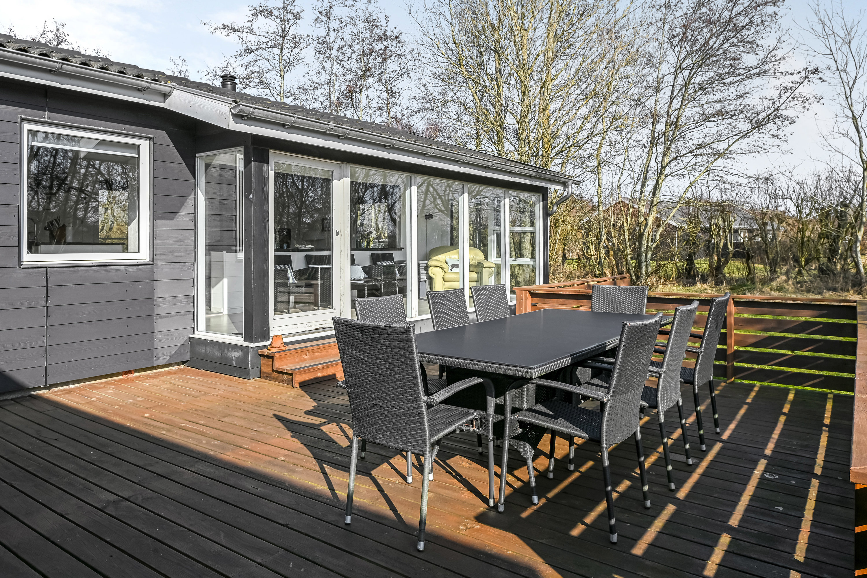 Fremhævet terrasse billede i fuldskærmstilstand. Billede af Vestertoft 16, 6720 Fanø