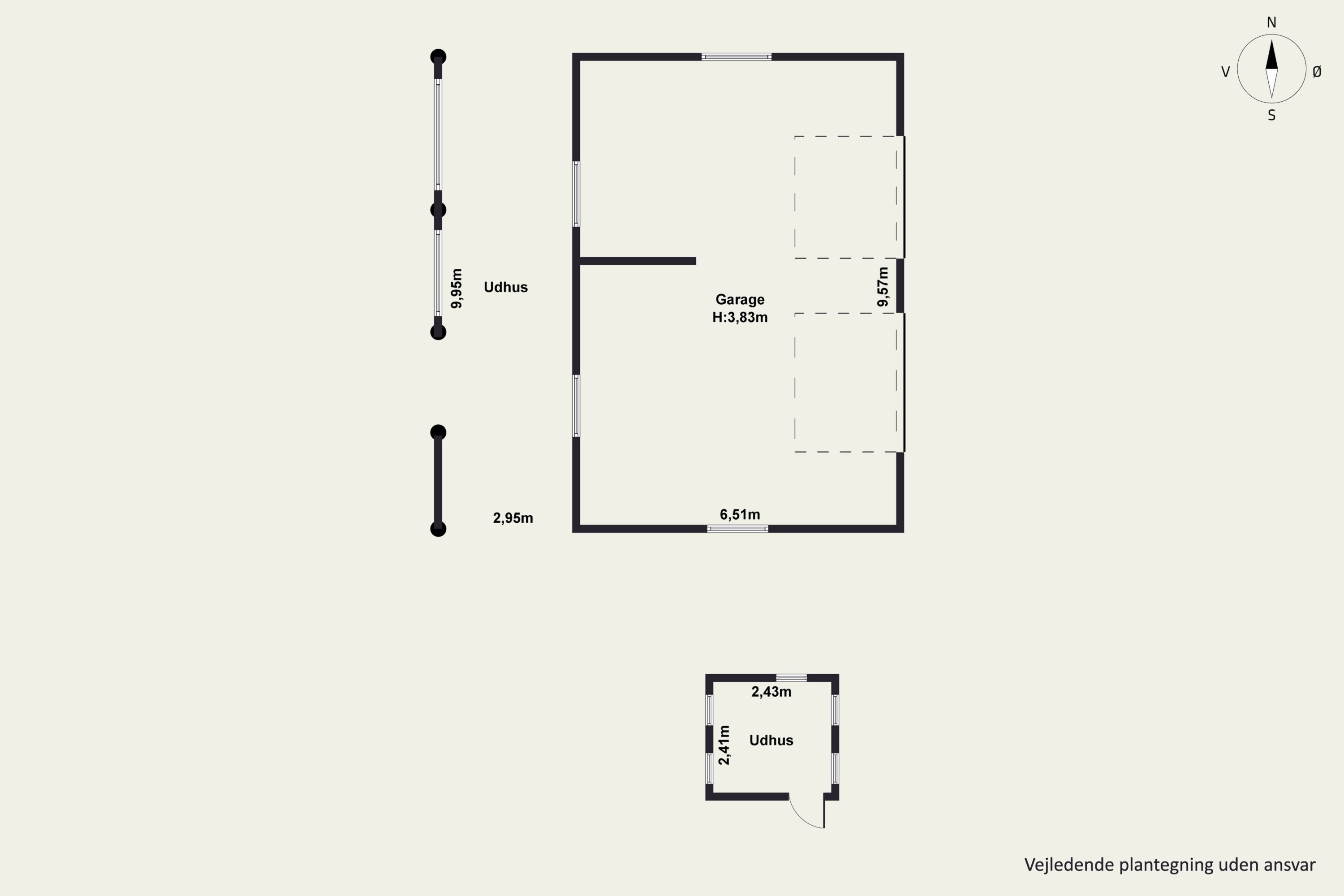 Plantegninger billede af Estruplundvej 10, Store Sjørup, 8950 Ørsted