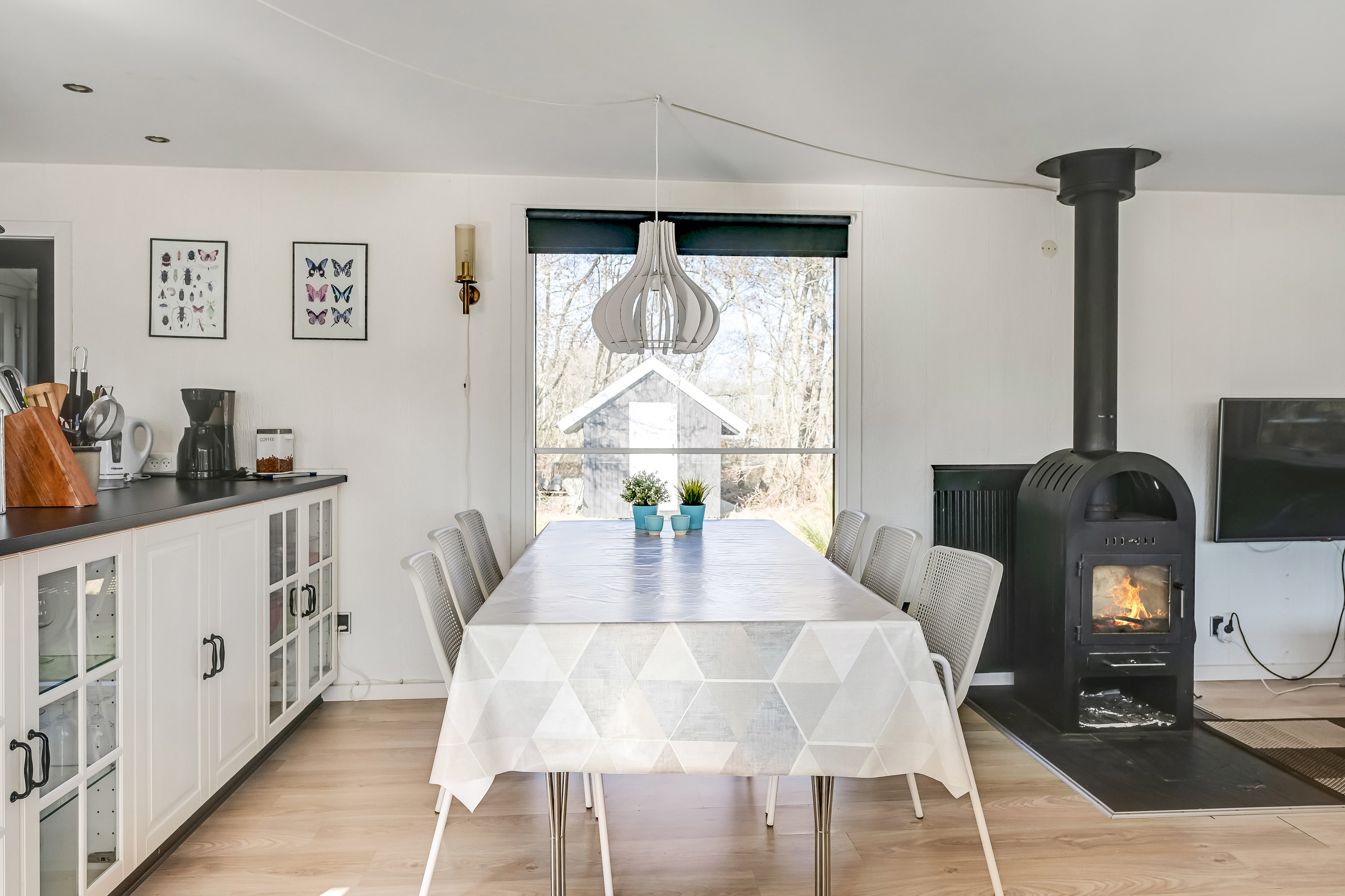 Fremhævet stue billede i fuldskærmstilstand. Billede af Vestertoft 16, 6720 Fanø