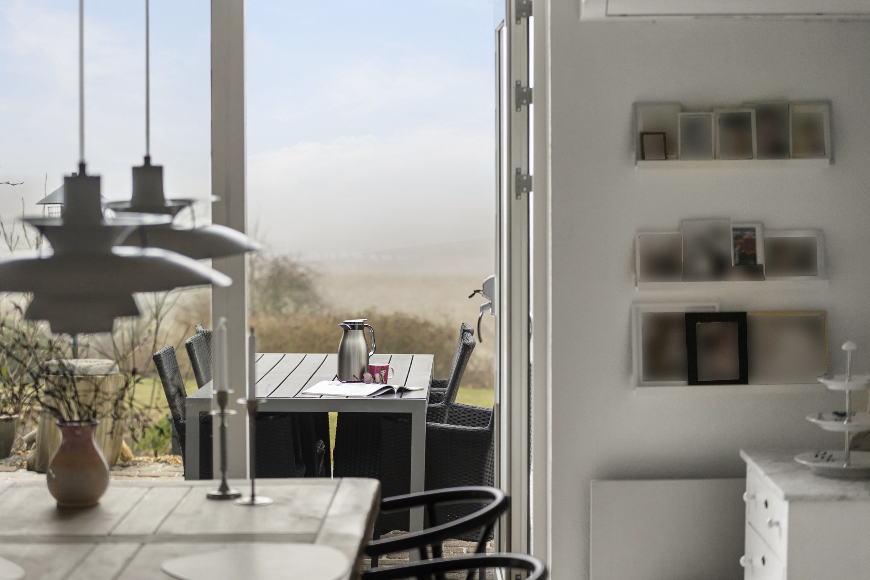 Fremhævet spisestue billede i fuldskærmstilstand. Billede af Lundsbjerg Møllevej 35, Begyndt, 6200 Aabenraa