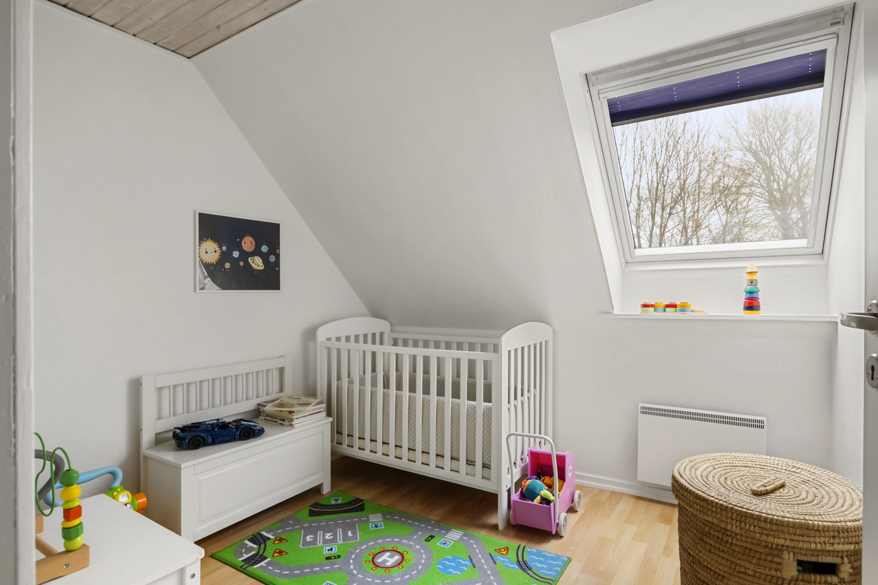 Fremhævet soveværelse billede i fuldskærmstilstand. Billede af Lundsbjerg Møllevej 35, Begyndt, 6200 Aabenraa