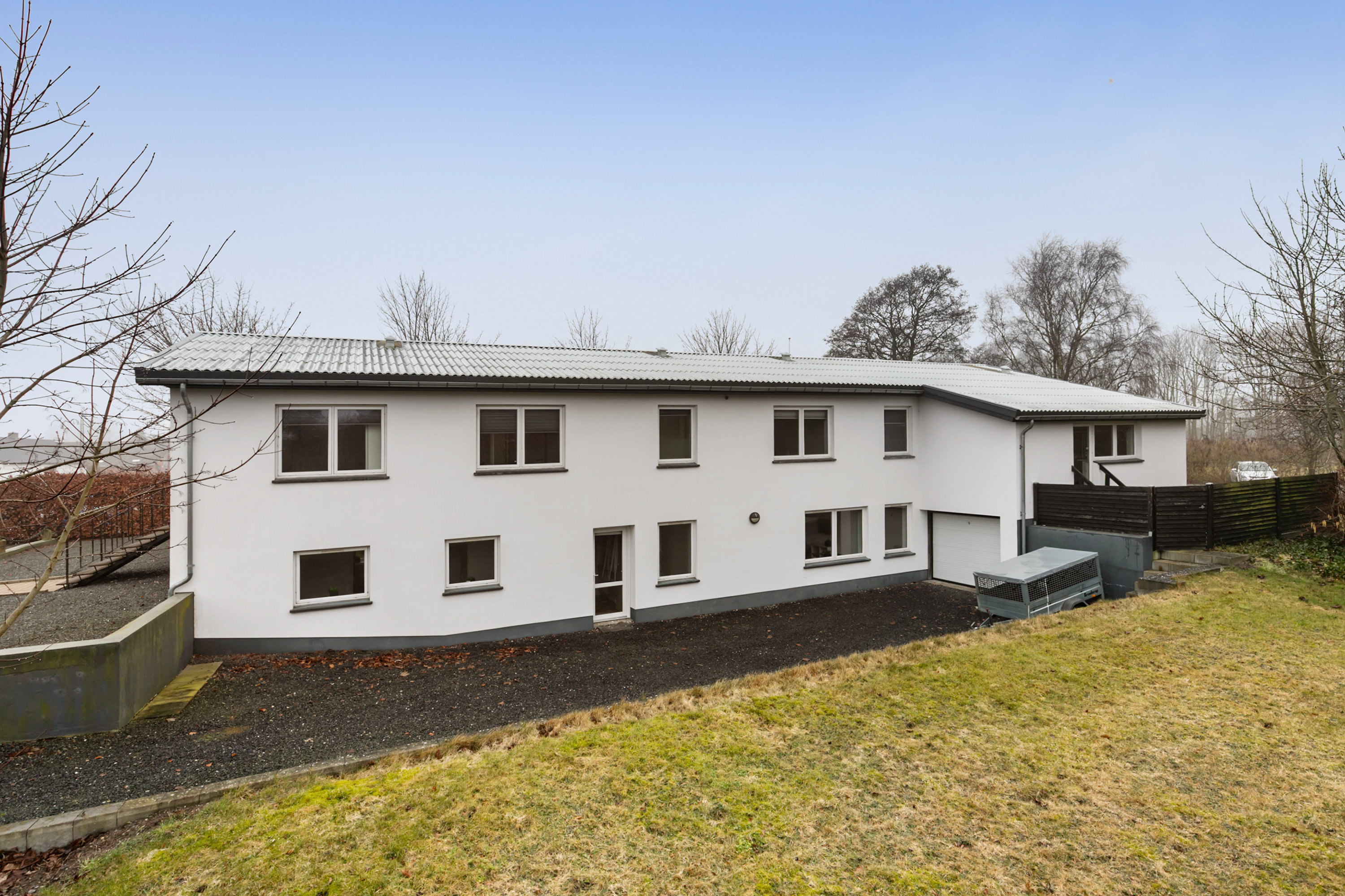 Fremhævet facade billede i fuldskærmstilstand. Billede af Hammershøj 33, Øland, 9460 Brovst