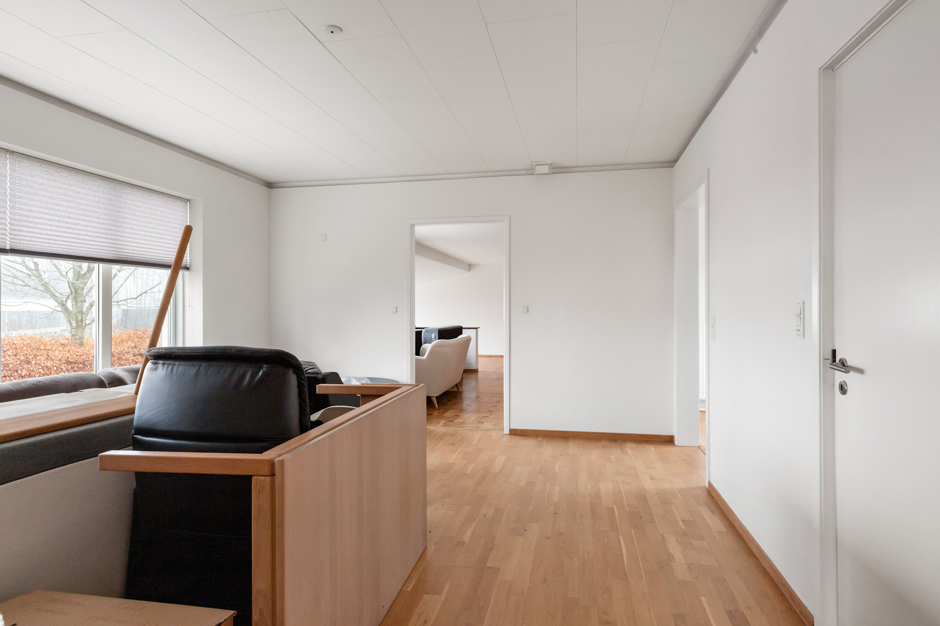 Fremhævet stue billede i fuldskærmstilstand. Billede af Hammershøj 33, Øland, 9460 Brovst