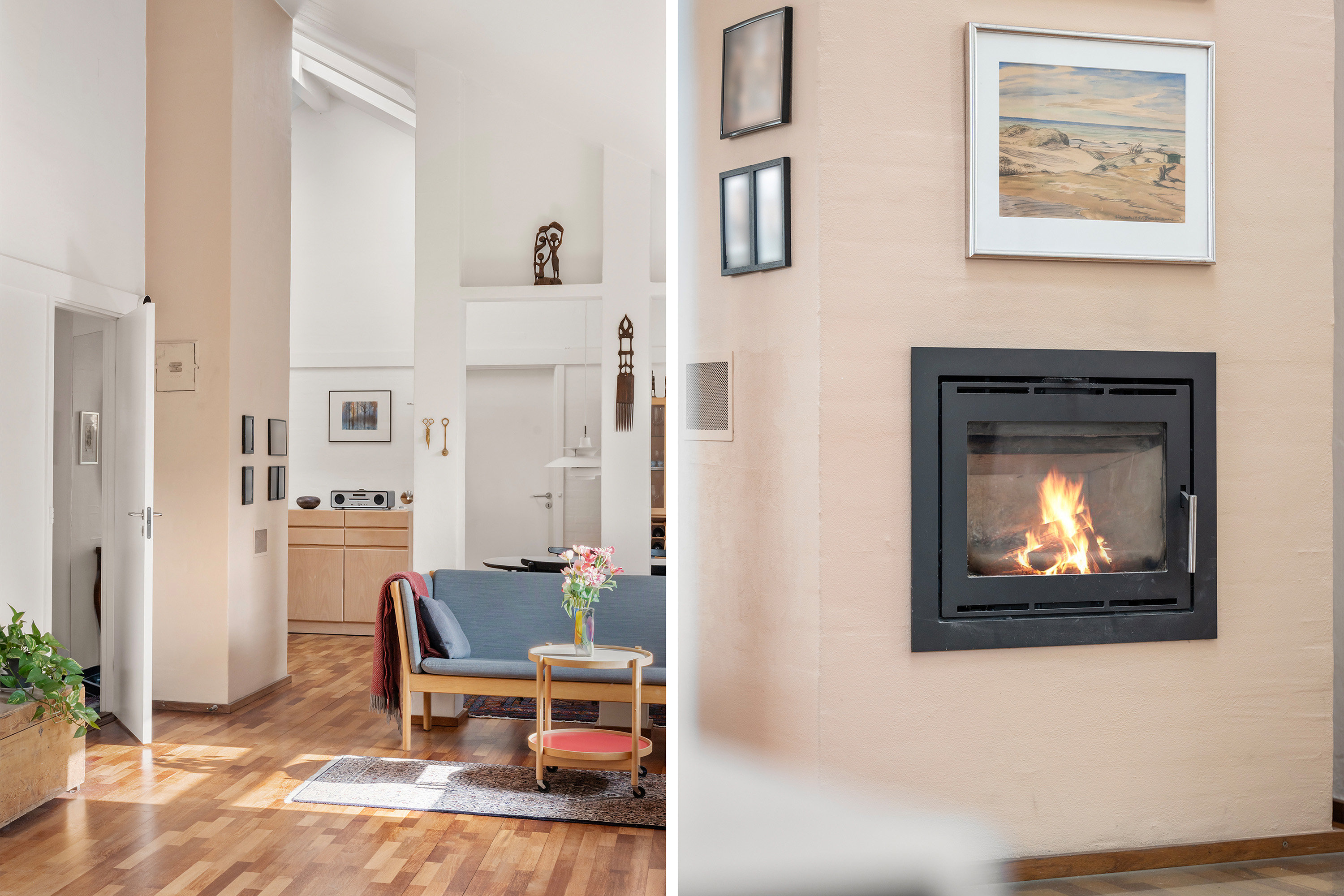 Fremhævet stue billede i fuldskærmstilstand. Billede af Frydenlund Park 49, 2950 Vedbæk