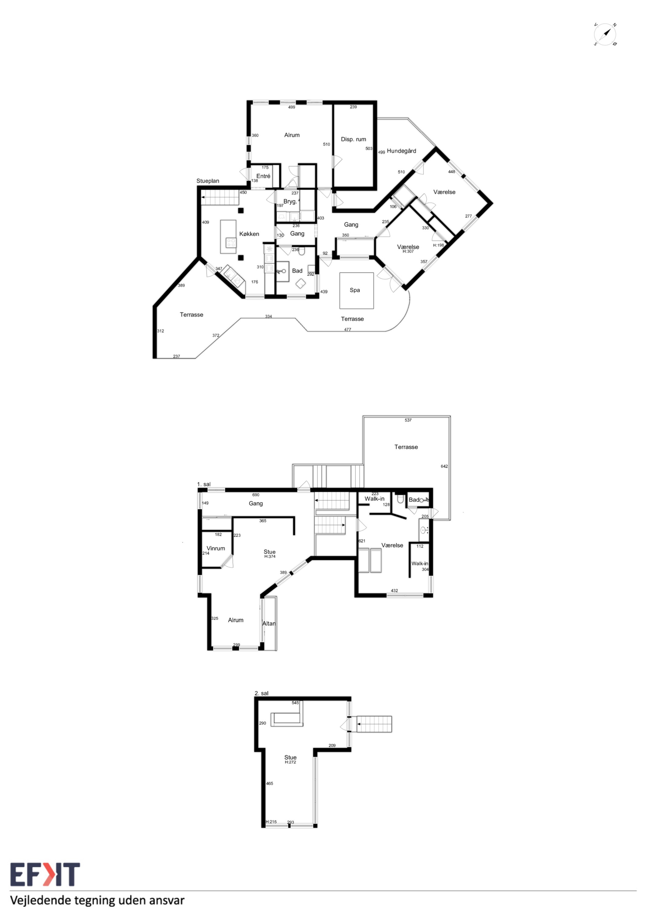 Plantegninger billede af Kongevejen 5C, 4200 Slagelse