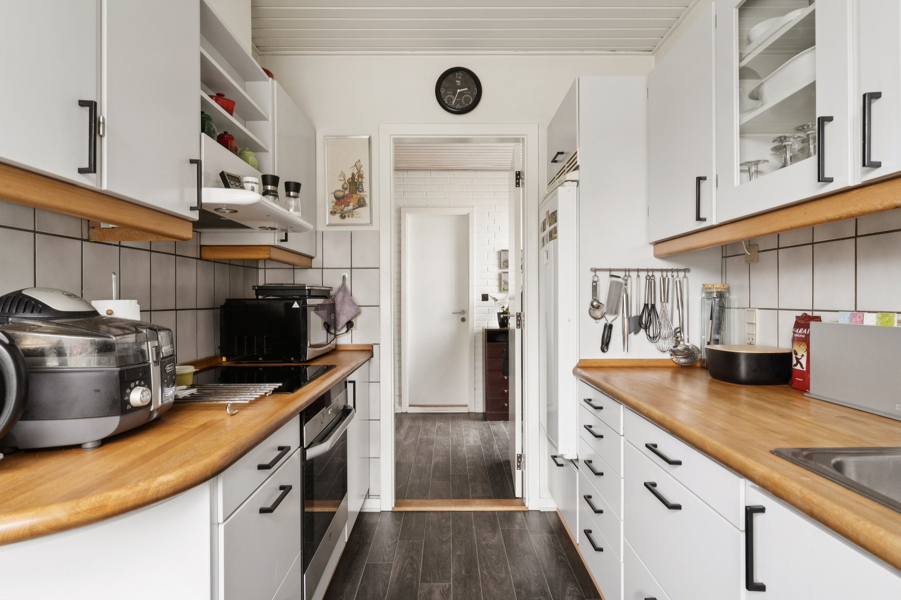 Fremhævet køkken billede i fuldskærmstilstand. Billede af Mørksvej 9, 8840 Rødkærsbro