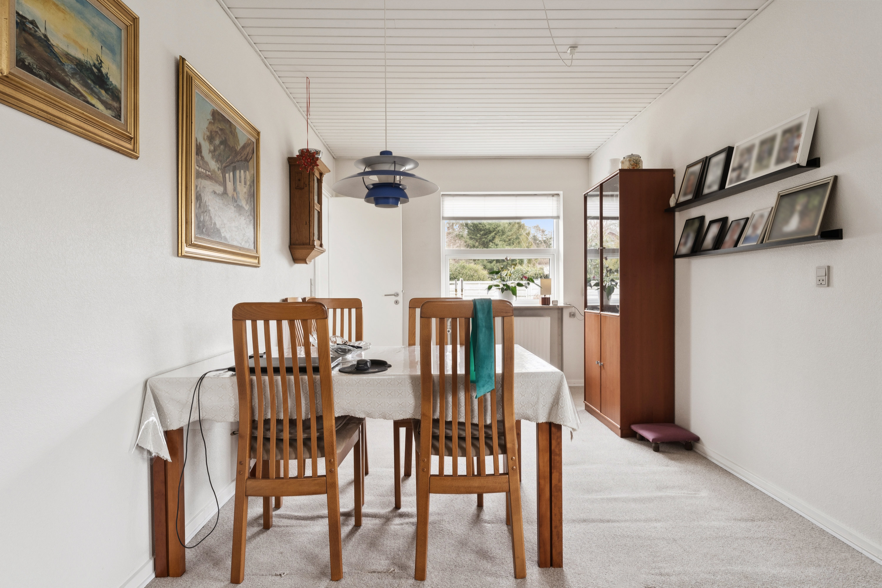 Fremhævet spisestue billede i fuldskærmstilstand. Billede af Mørksvej 9, 8840 Rødkærsbro