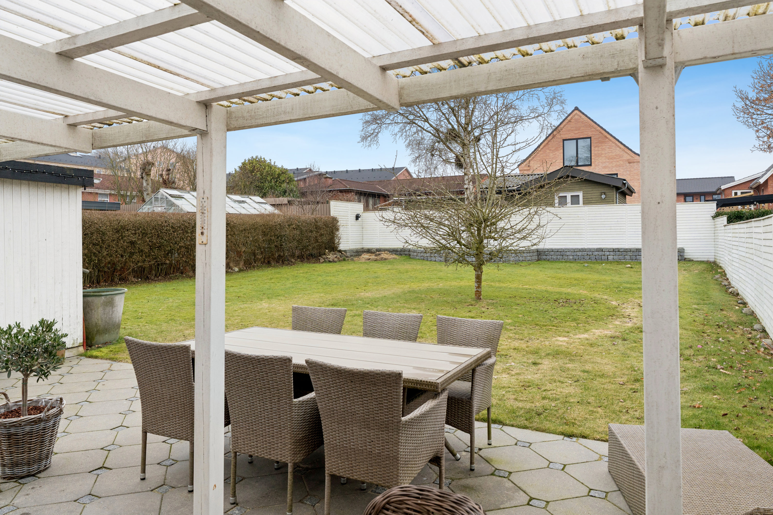 Fremhævet terrasse billede i fuldskærmstilstand. Billede af Enghavevej 50, Vejgaard, 9000 Aalborg