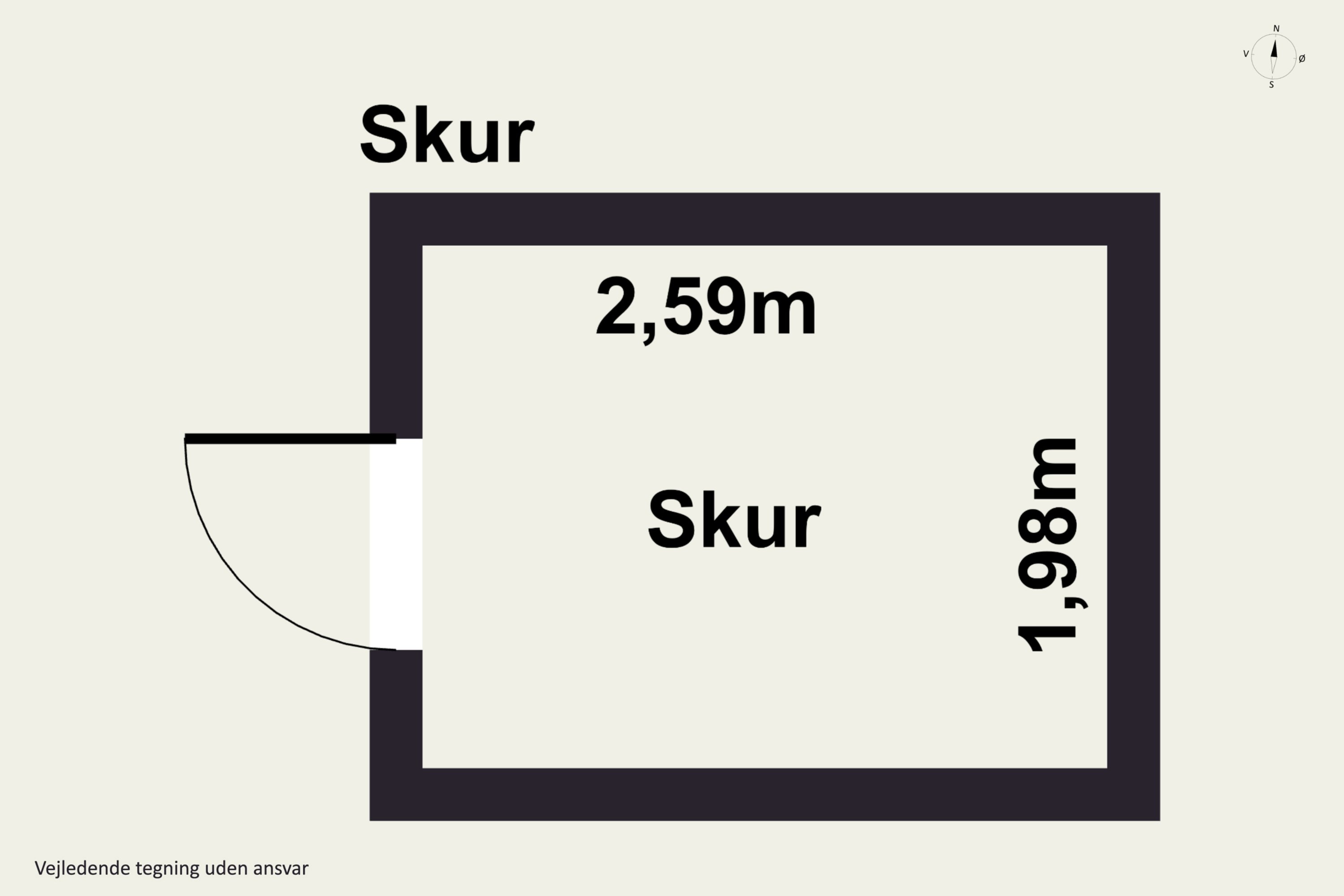 Plantegninger billede af Hans Rømersvej 20, 3720 Aakirkeby