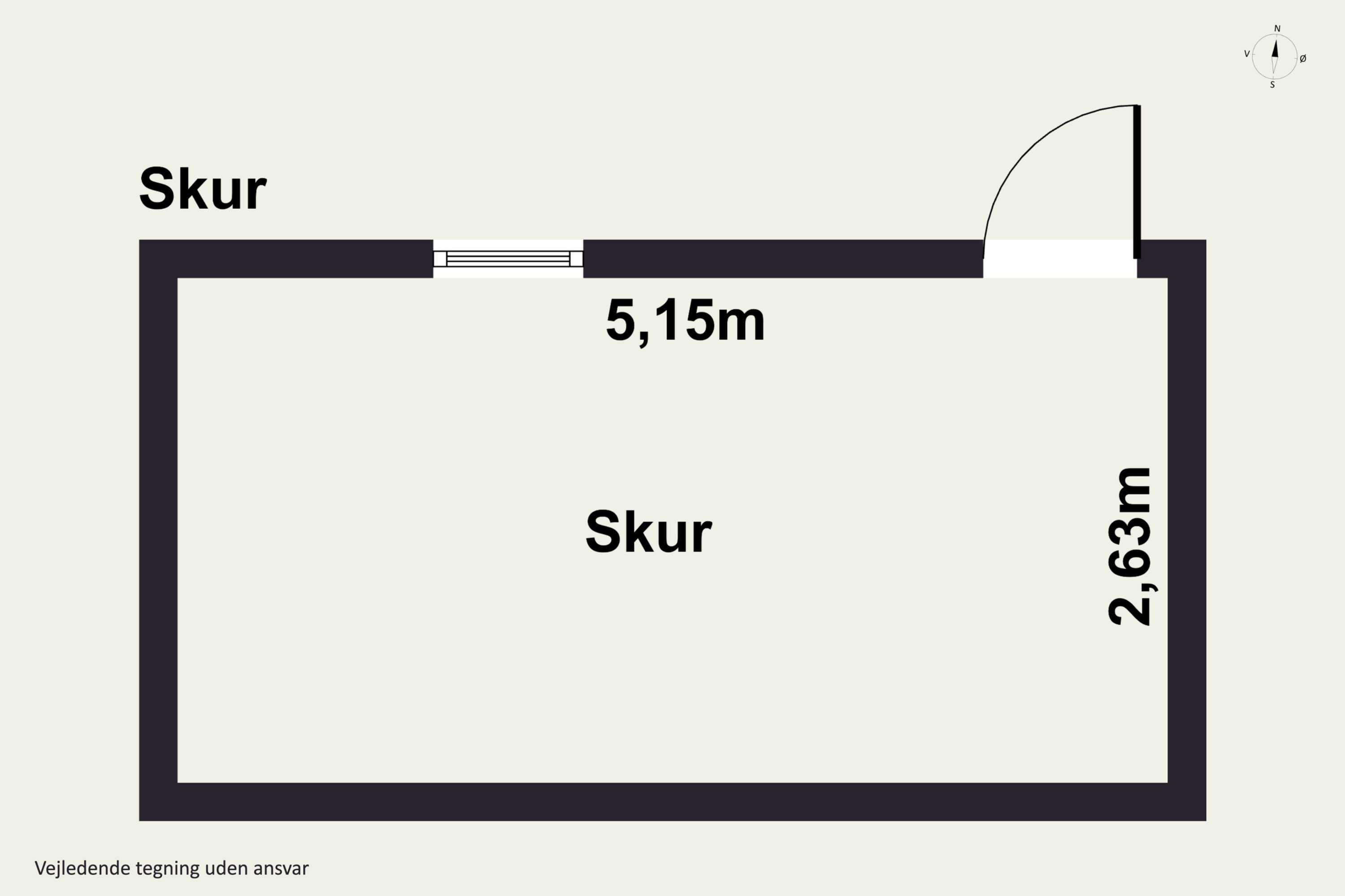 Plantegninger billede af Hans Rømersvej 20, 3720 Aakirkeby