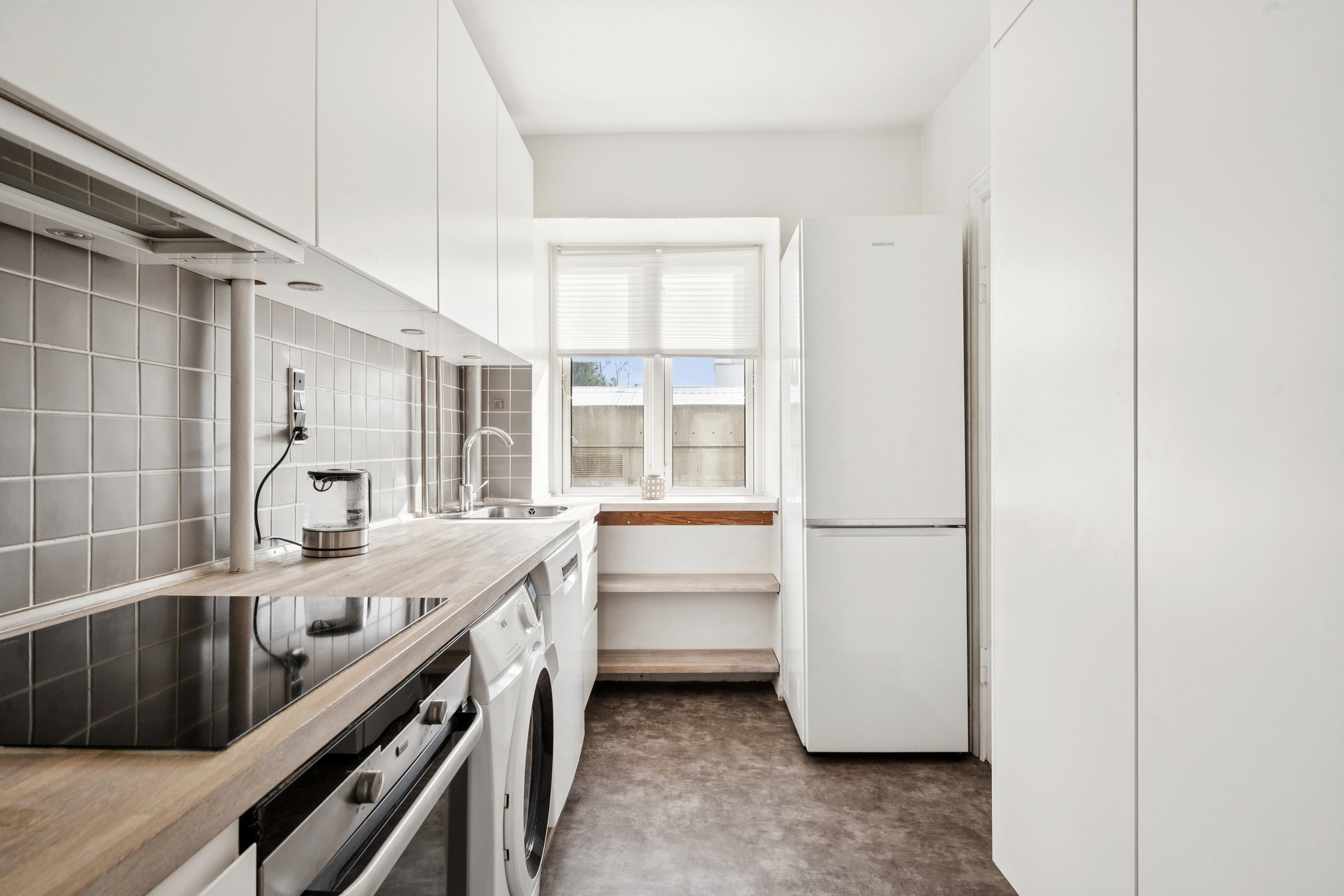 Fremhævet køkken billede i fuldskærmstilstand. Billede af Karensgade 10, st.. tv., 2500 Valby