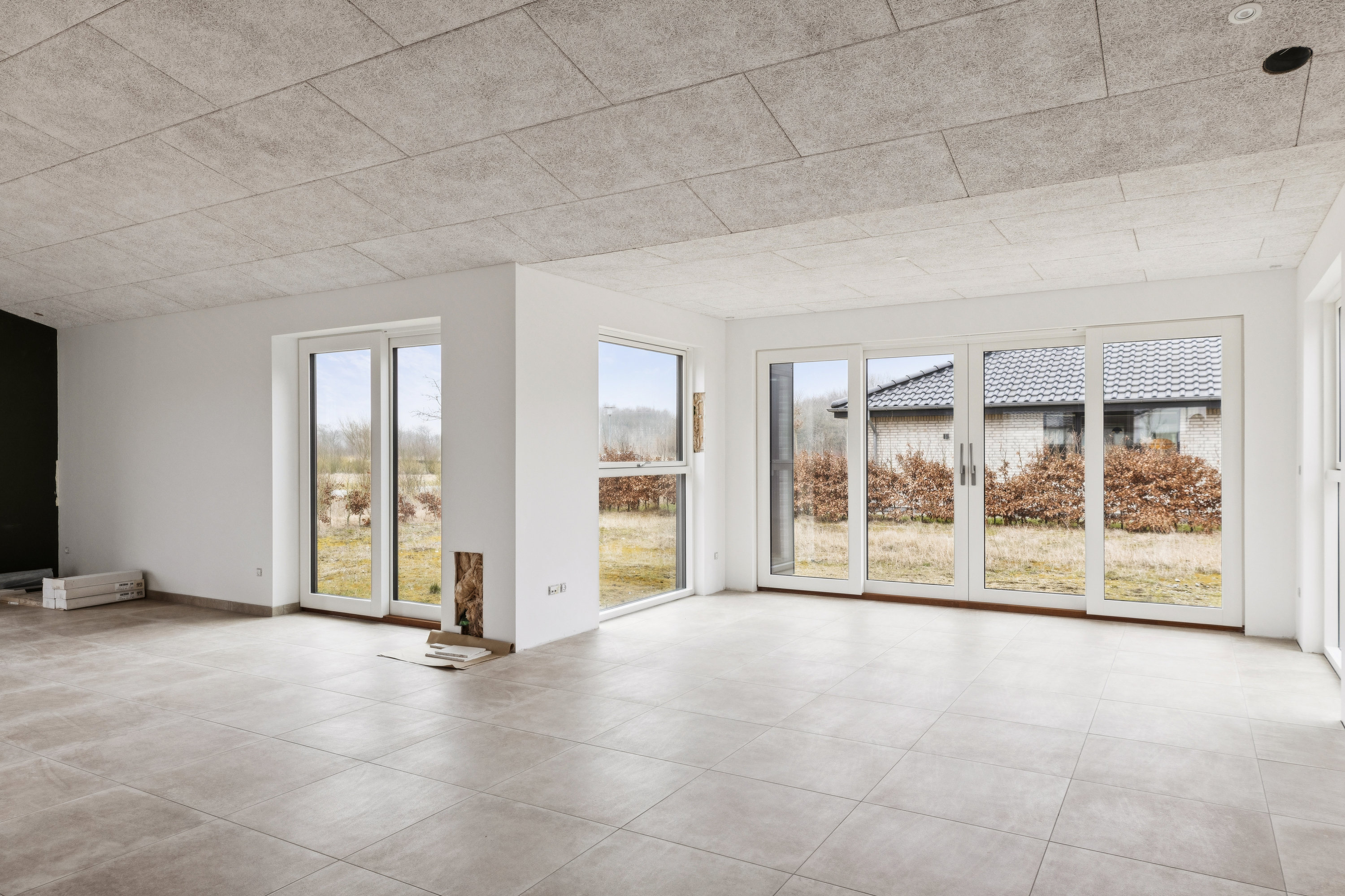 Fremhævet stue billede i fuldskærmstilstand. Billede af Tønnesens Vej 28, 6760 Ribe