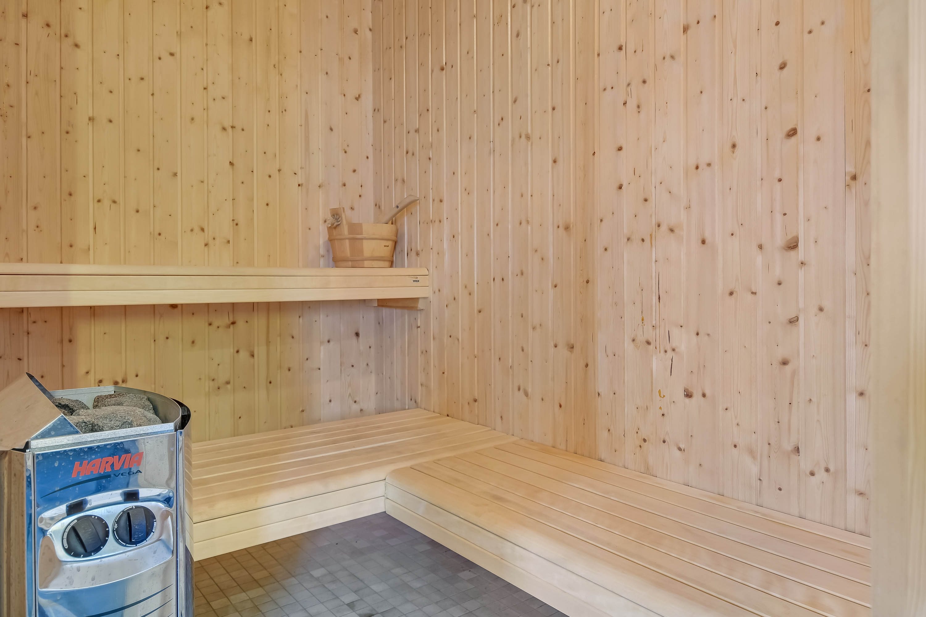 Fremhævet sauna billede i fuldskærmstilstand. Billede af Sønder-Vasevej 112, 6857 Blåvand