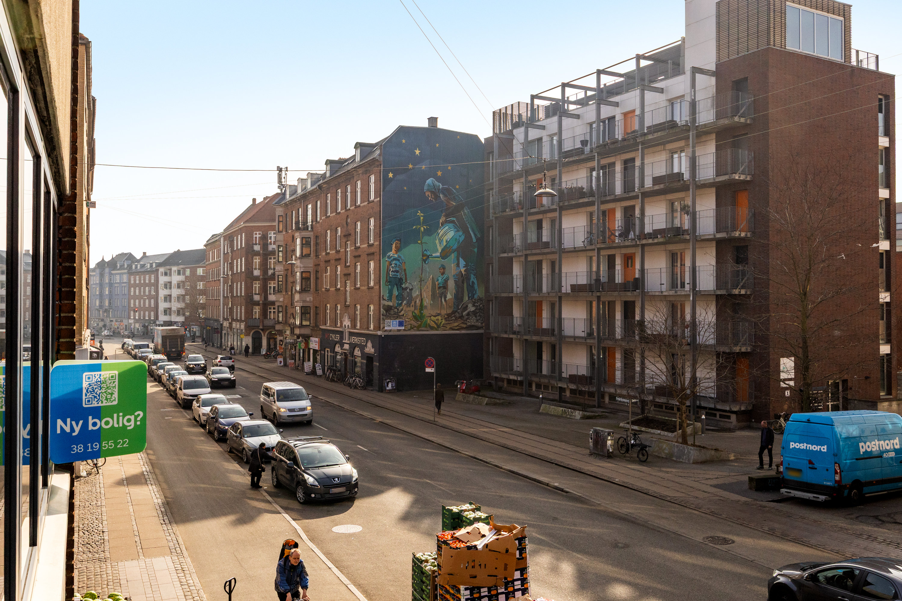 Fremhævet andet billede i fuldskærmstilstand. Billede af Frederikssundsvej 50, 1. 7., 2400 København NV