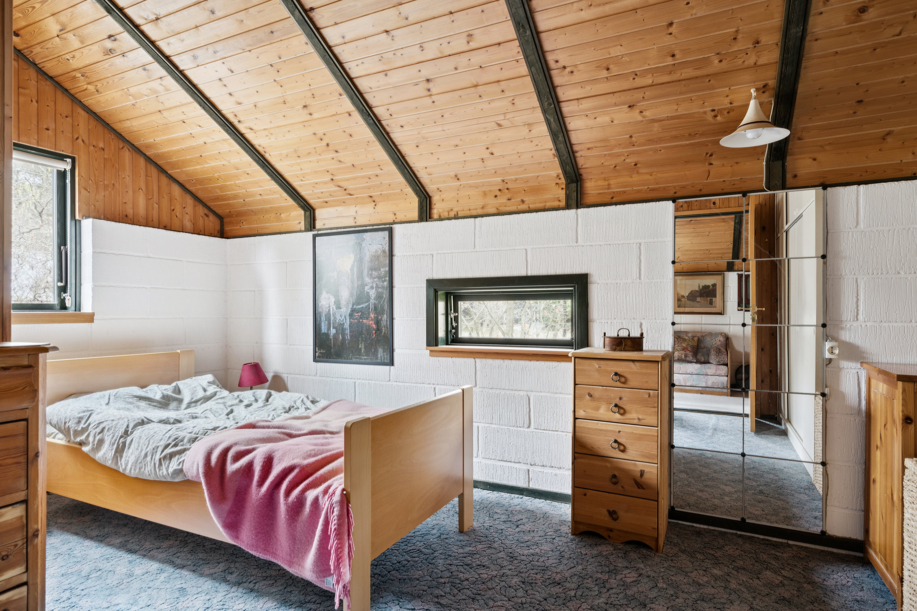 Fremhævet stue billede i fuldskærmstilstand. Billede af Kornvangen 5, Boeslum, 8400 Ebeltoft