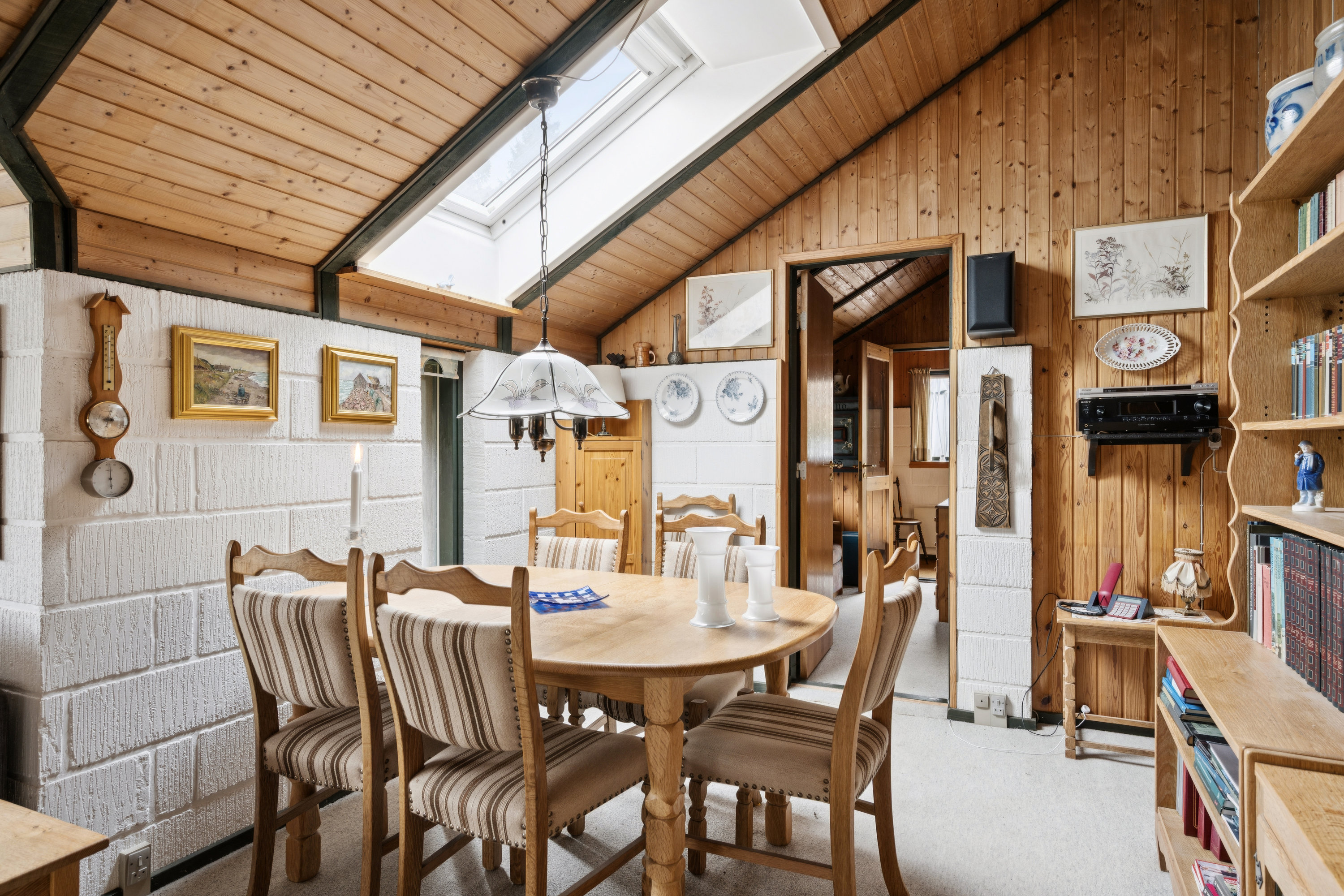 Fremhævet spisestue billede i fuldskærmstilstand. Billede af Kornvangen 5, Boeslum, 8400 Ebeltoft