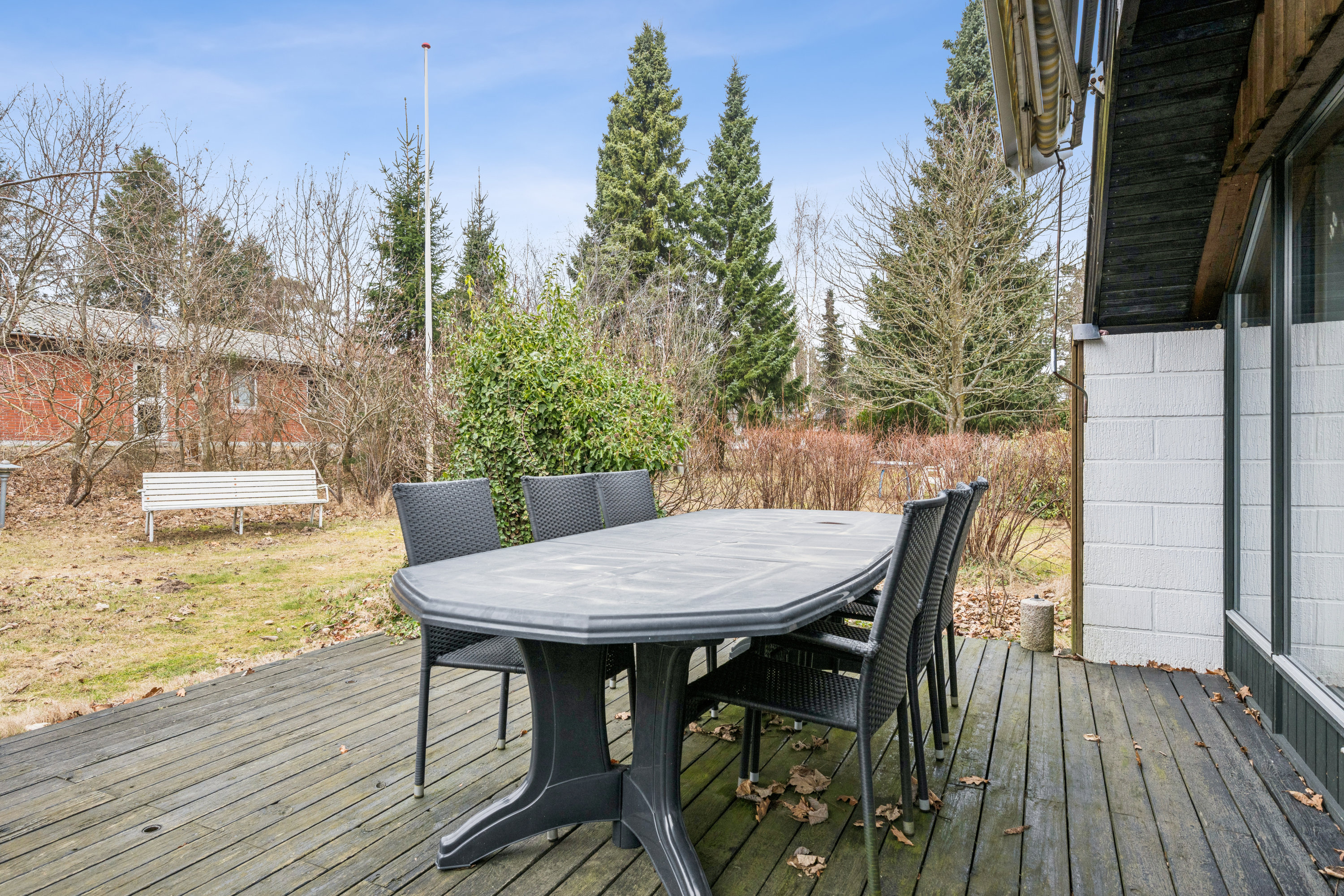 Fremhævet terrasse billede i fuldskærmstilstand. Billede af Kornvangen 5, Boeslum, 8400 Ebeltoft