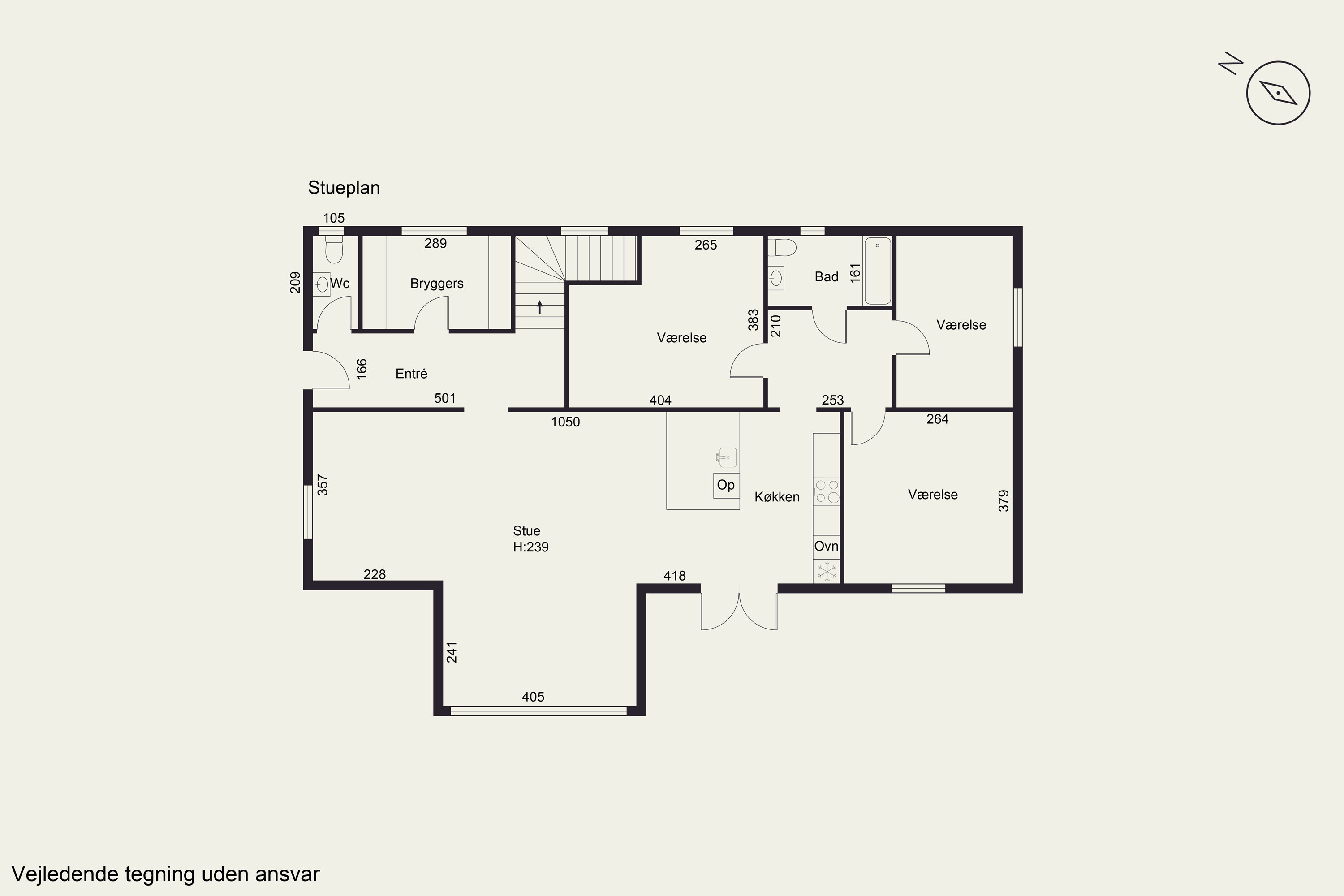 Plantegninger billede af Sabro Skolevej 20, 8471 Sabro