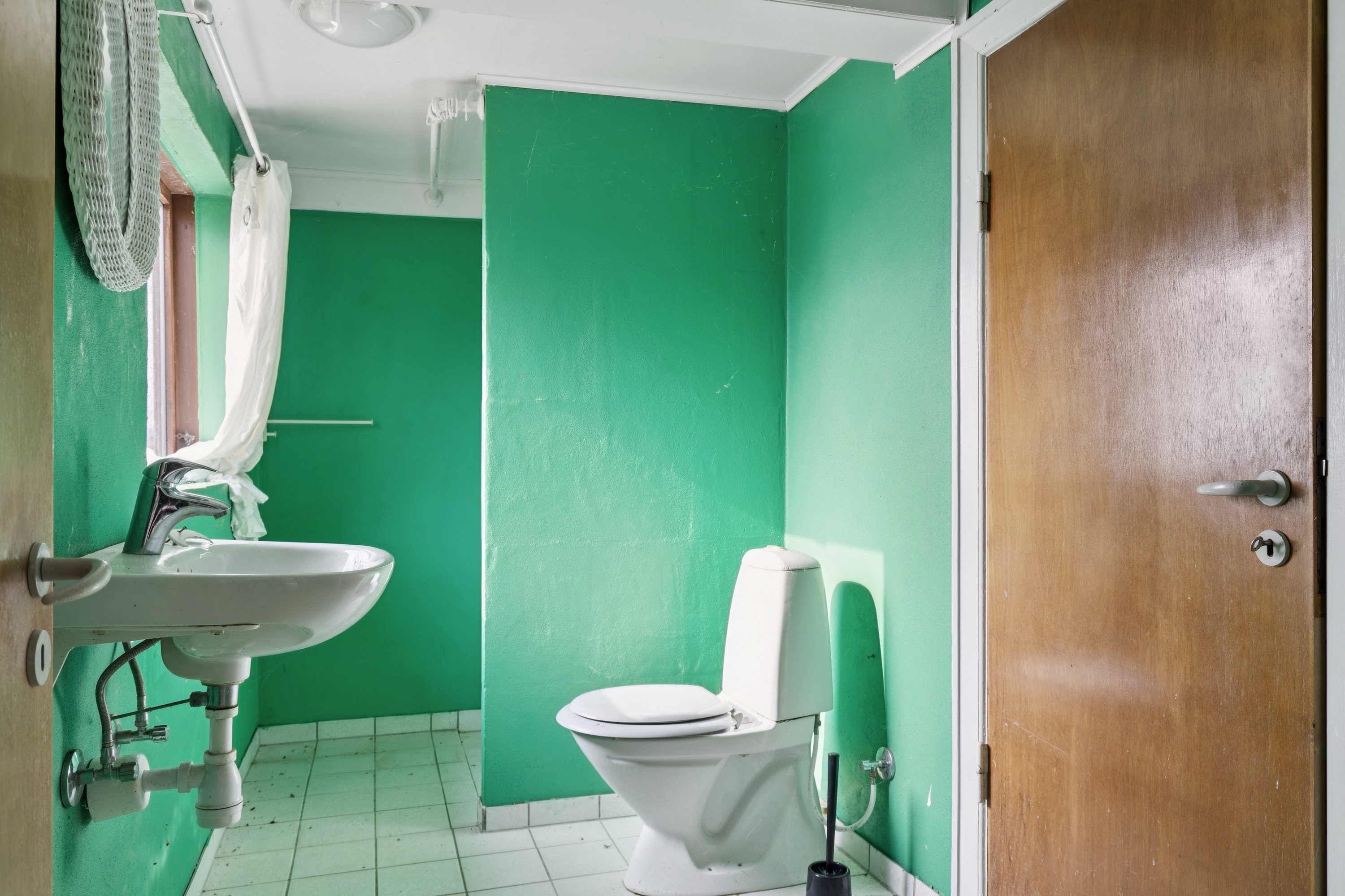 Fremhævet badeværelse billede i fuldskærmstilstand. Billede af Sørningevej 11A, Brokøb, 4450 Jyderup