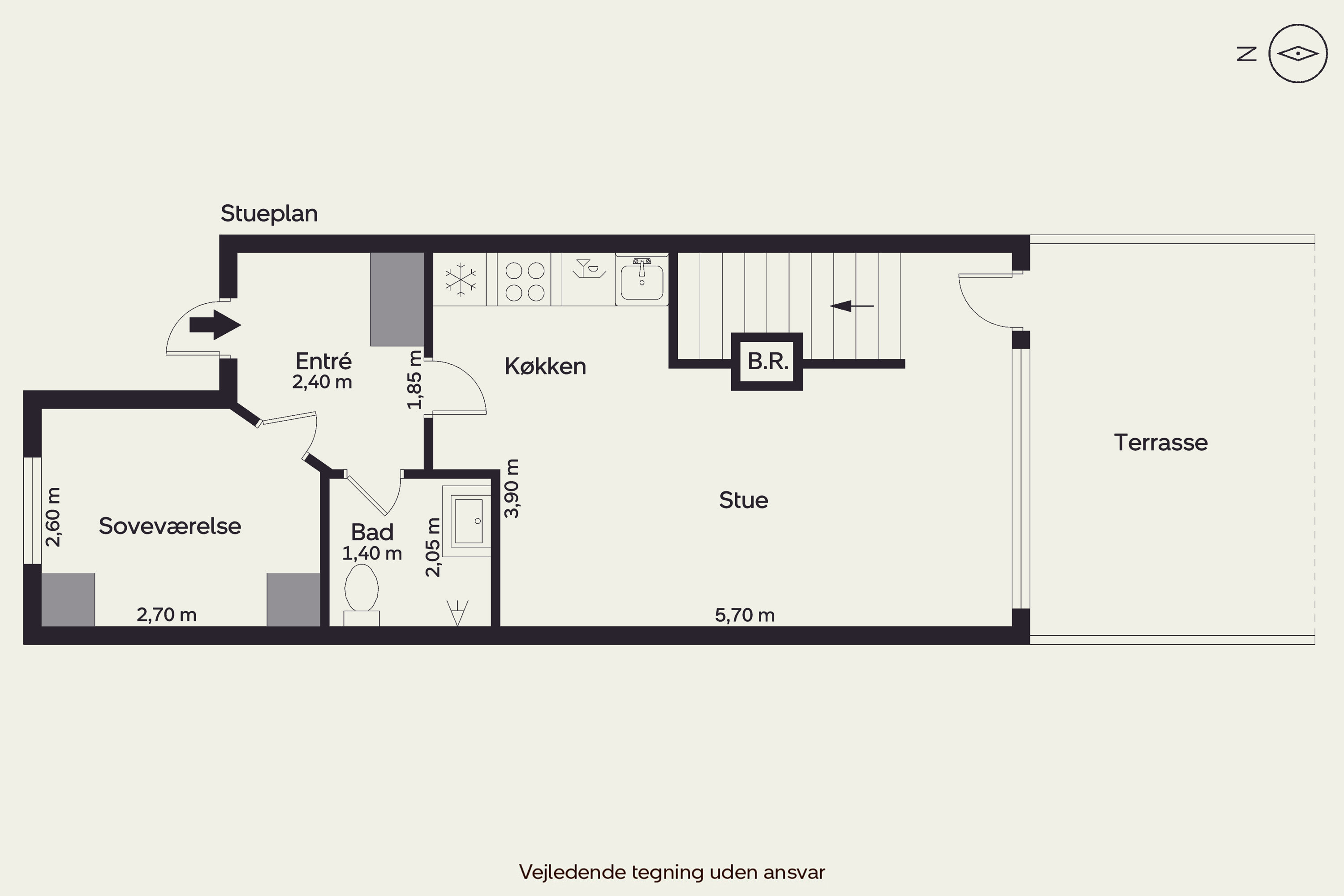 Plantegninger billede af Fyrvej 26, st.. 26., 6857 Blåvand