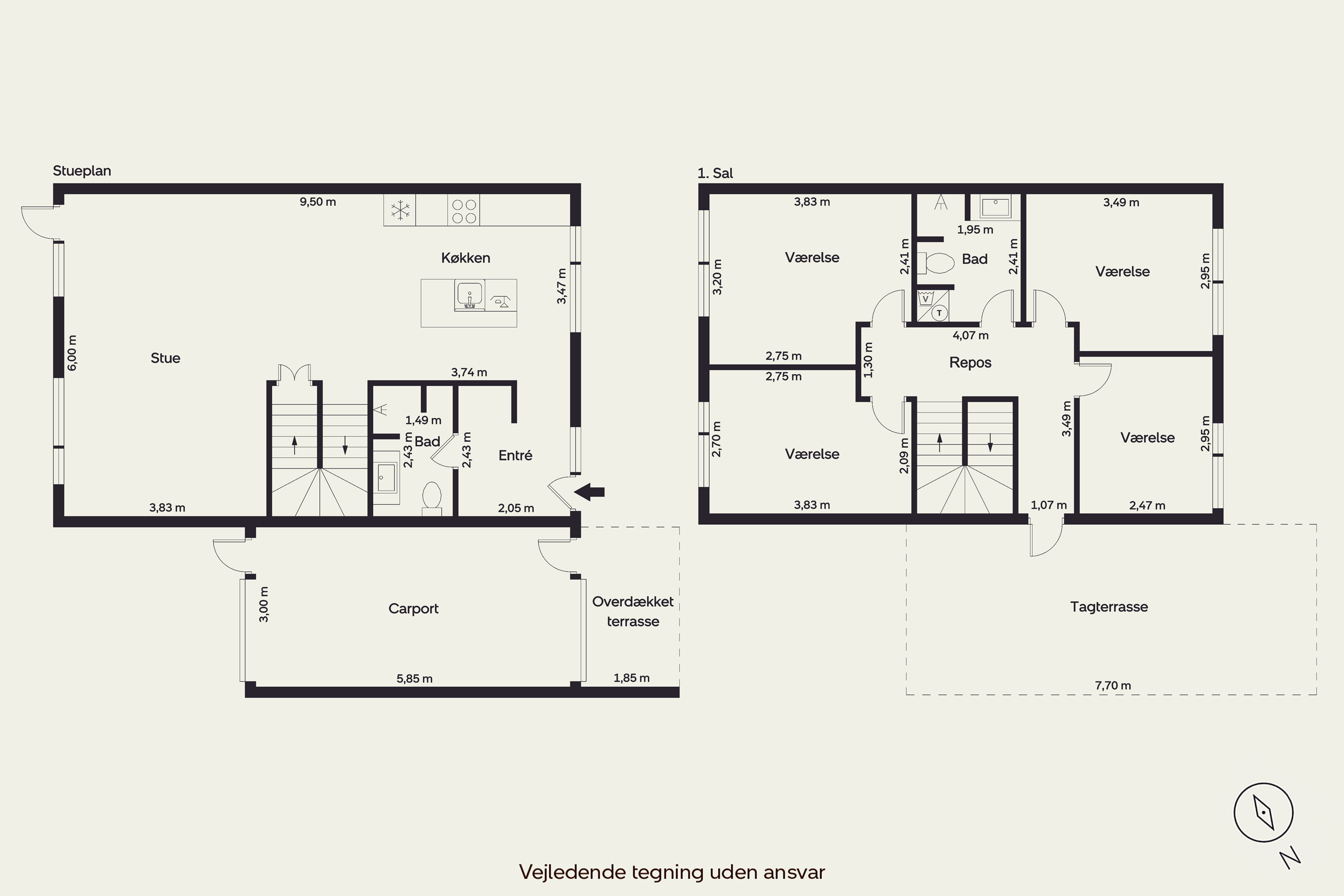 Plantegninger billede af Regnbuen 82, 3400 Hillerød