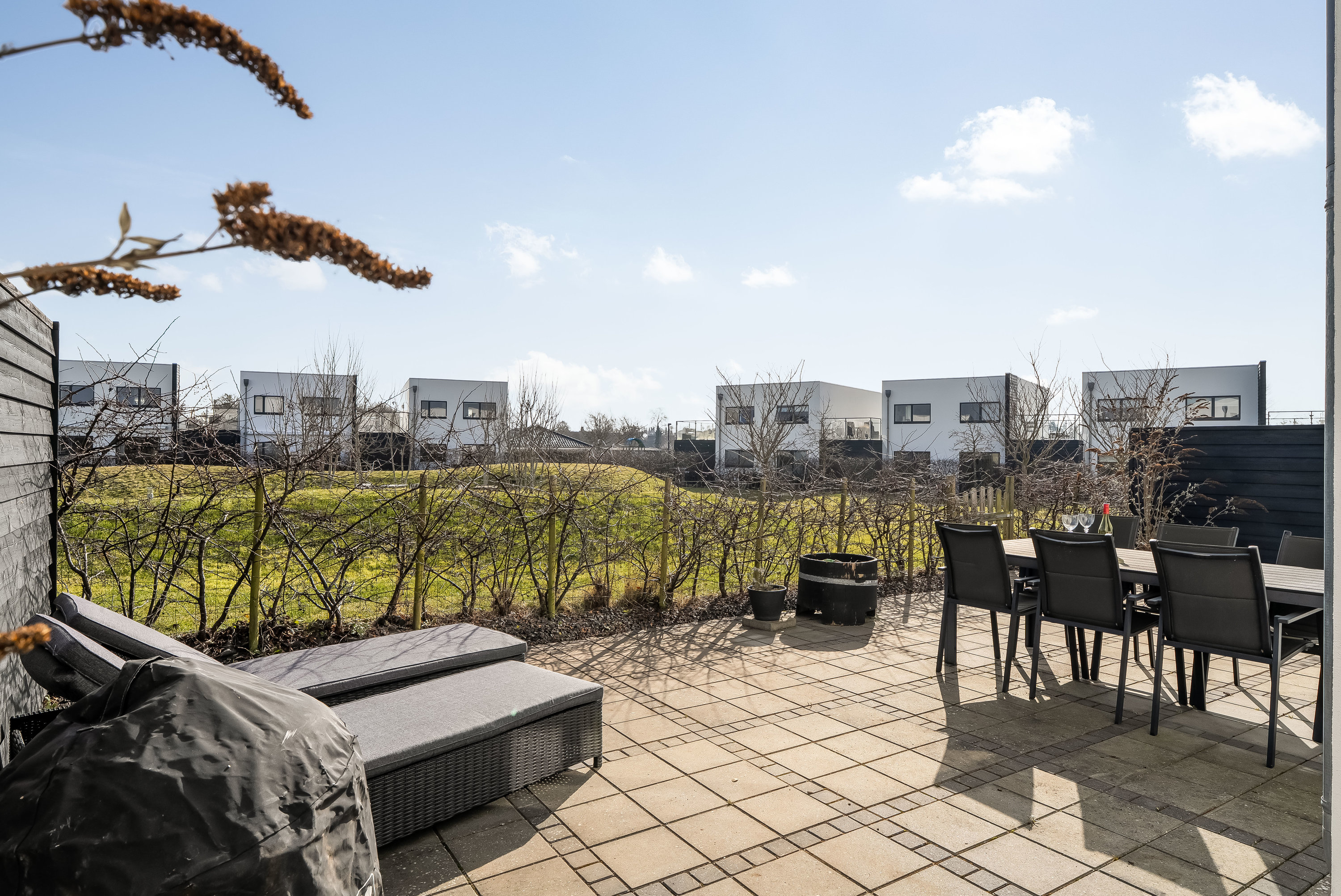 Fremhævet terrasse billede i fuldskærmstilstand. Billede af Regnbuen 82, 3400 Hillerød